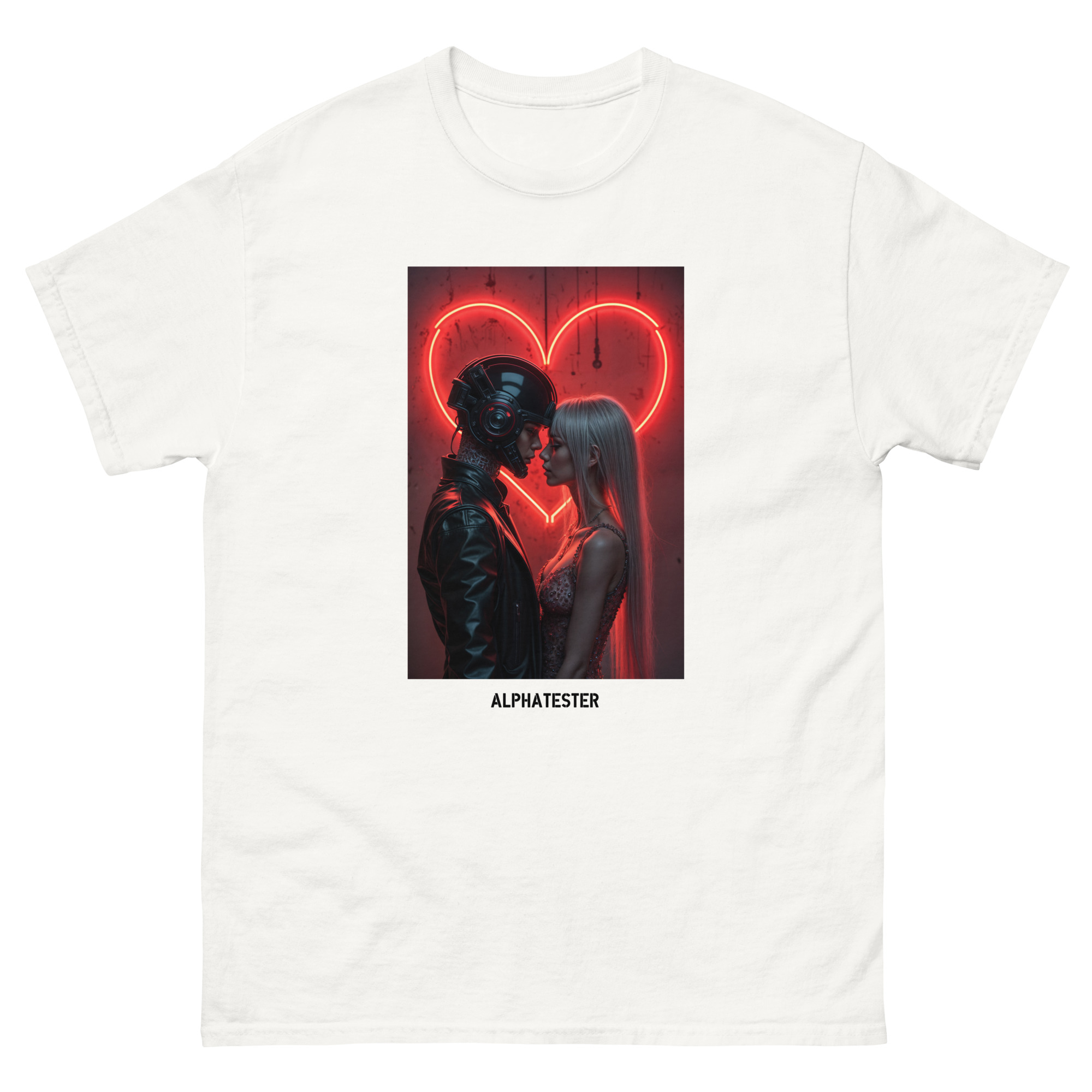 ALPHATESTER cyber love T-Shirt – Bild 8