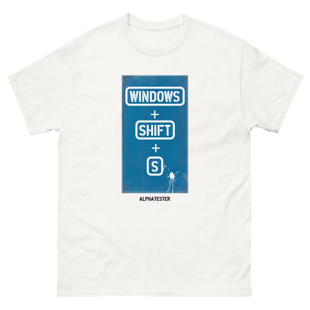 DSDMJE WINDOWS+SHIFT+S T-Shirt