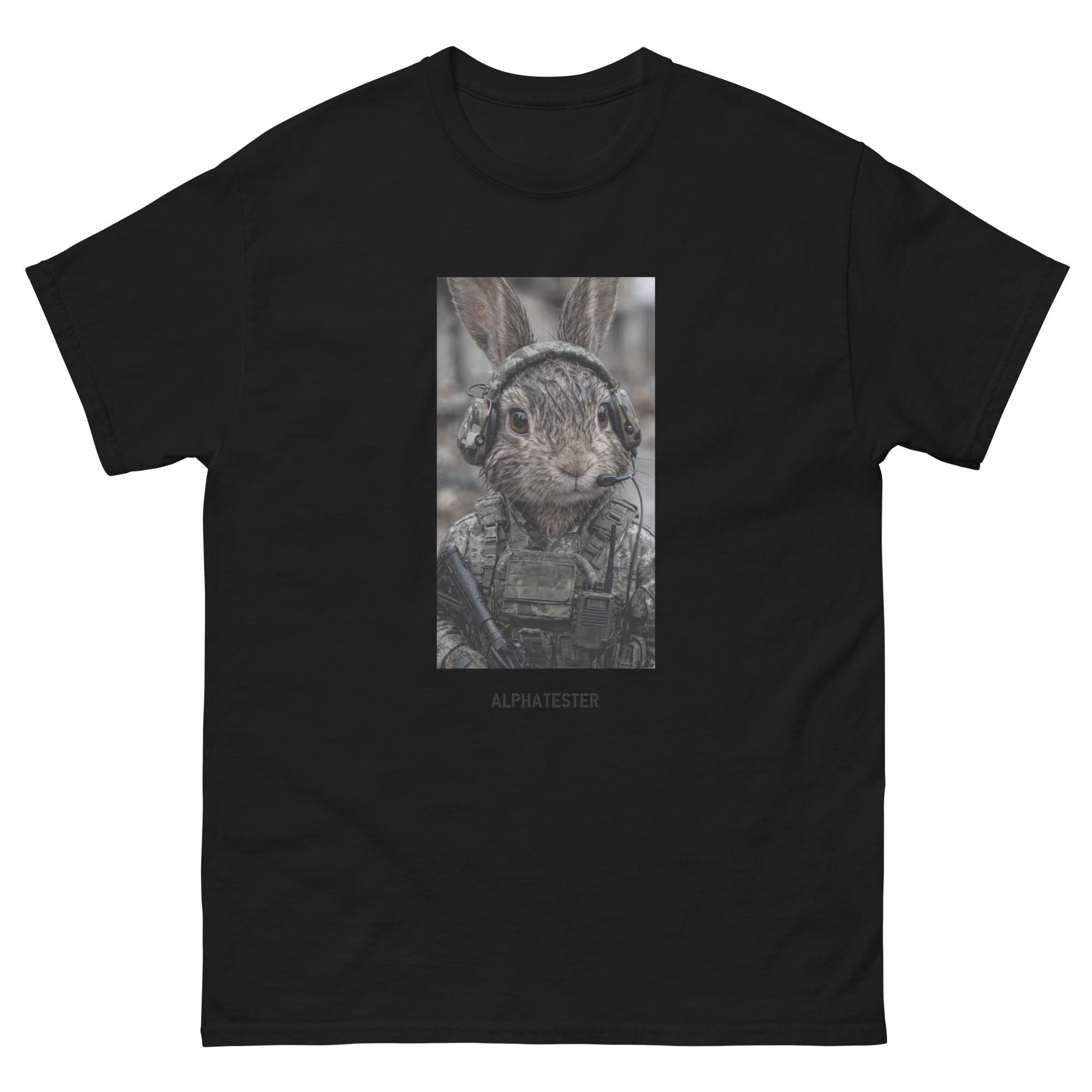 ALPHATESTER comando rabbit T-Shirt