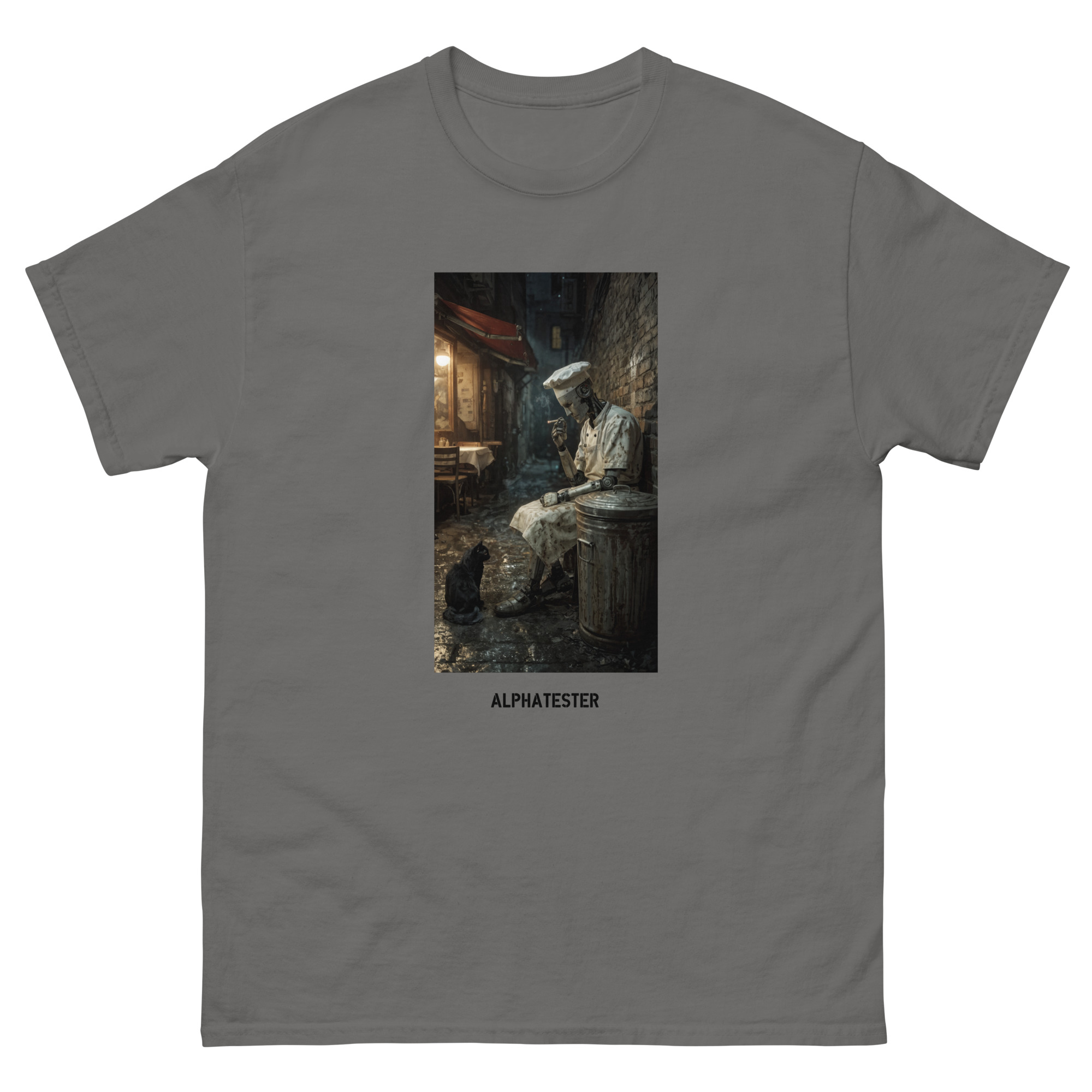 ALPHATESTER sad cook T-Shirt – Bild 5