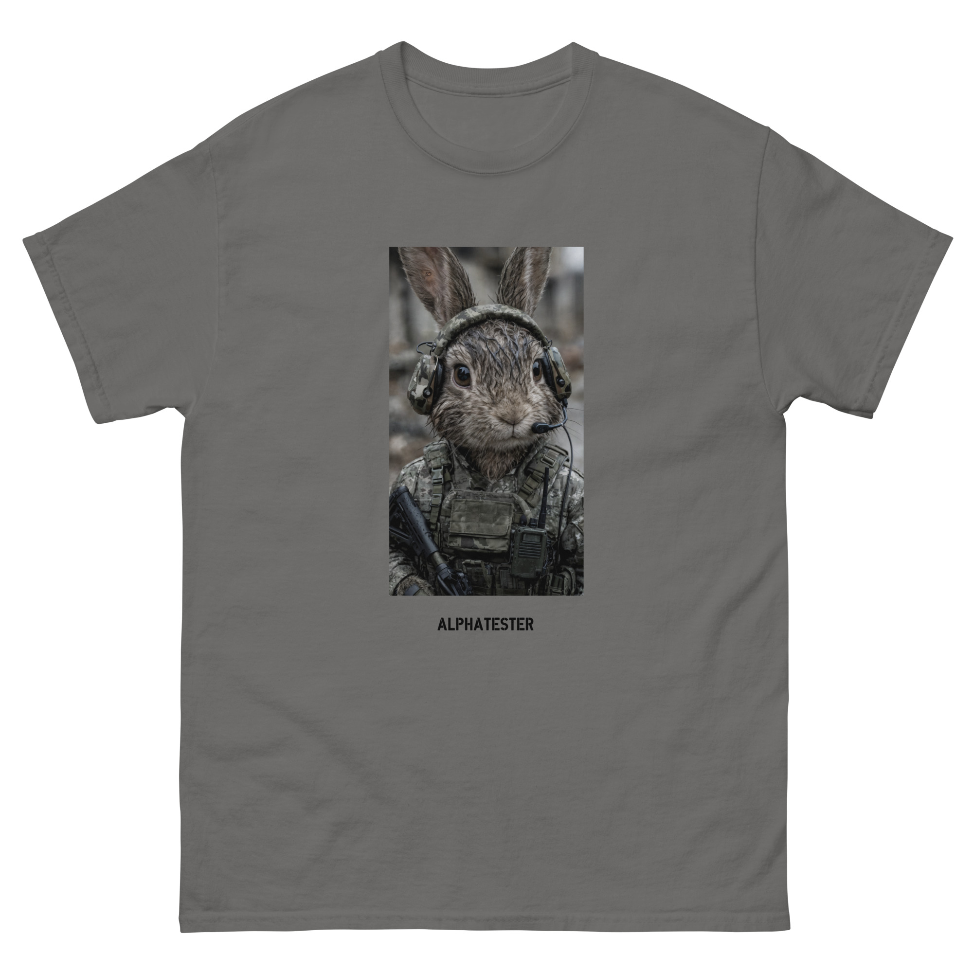 ALPHATESTER comando rabbit T-Shirt – Bild 4