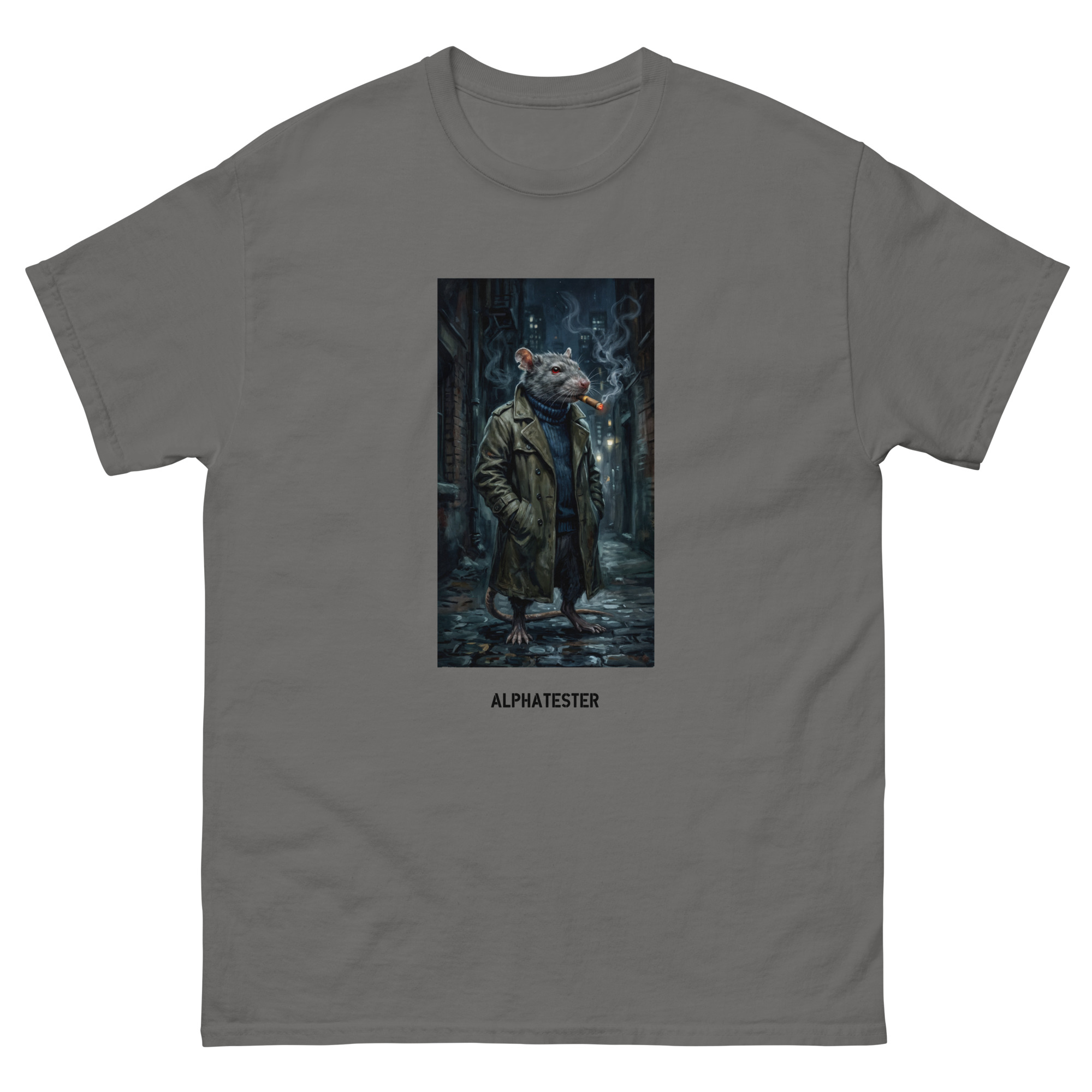 ALPHATESTER detective mouse T-Shirt – Bild 5