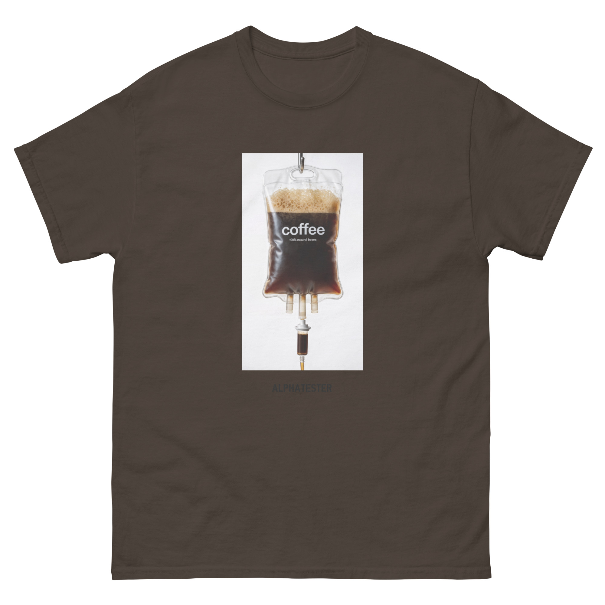 ALPHATESTER coffee drip T-Shirt – Bild 2