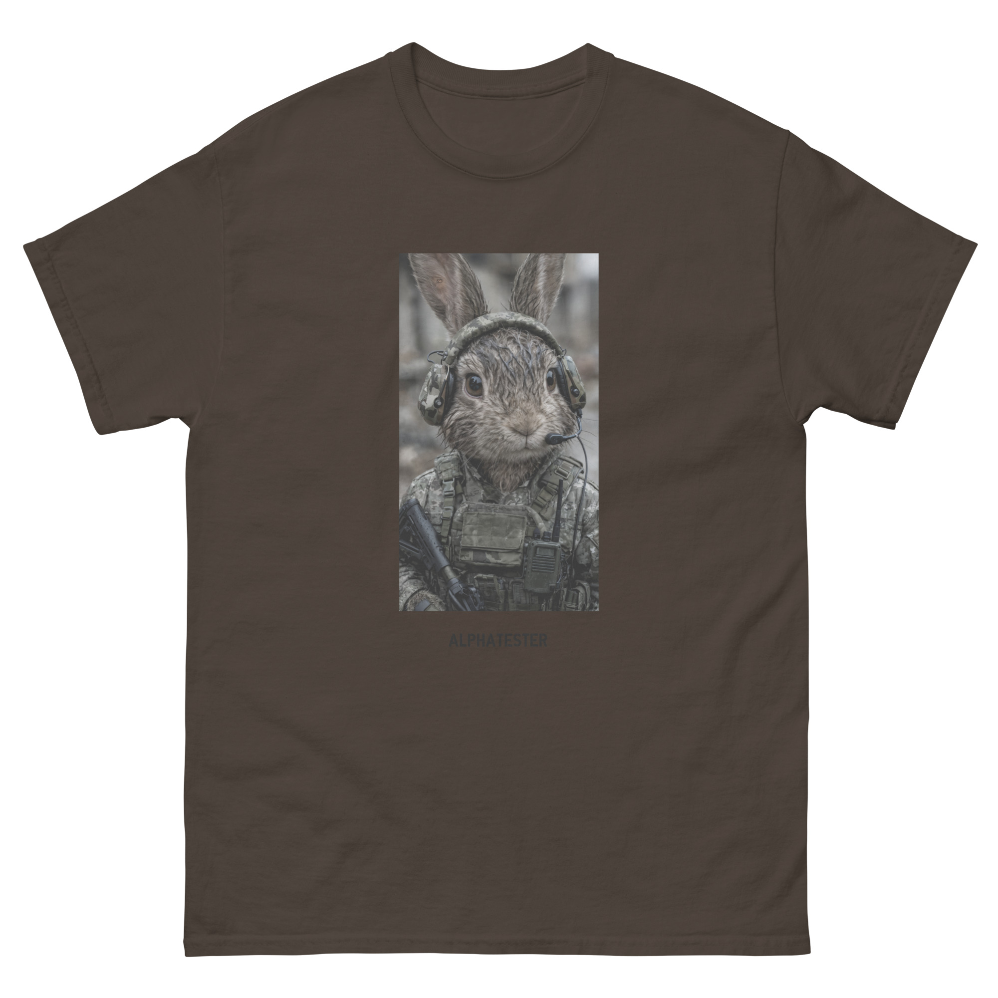 ALPHATESTER comando rabbit T-Shirt – Bild 2