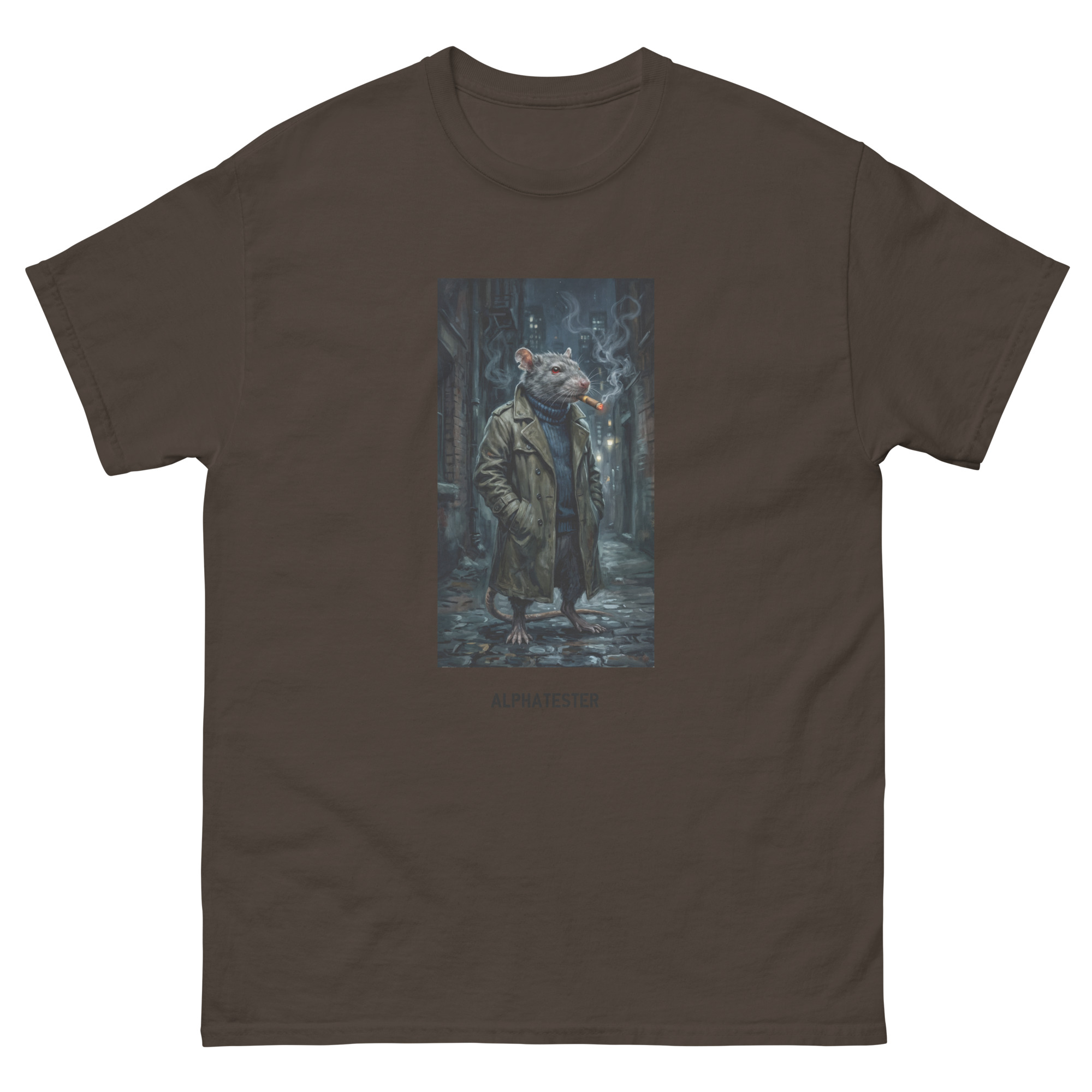ALPHATESTER detective mouse T-Shirt – Bild 3