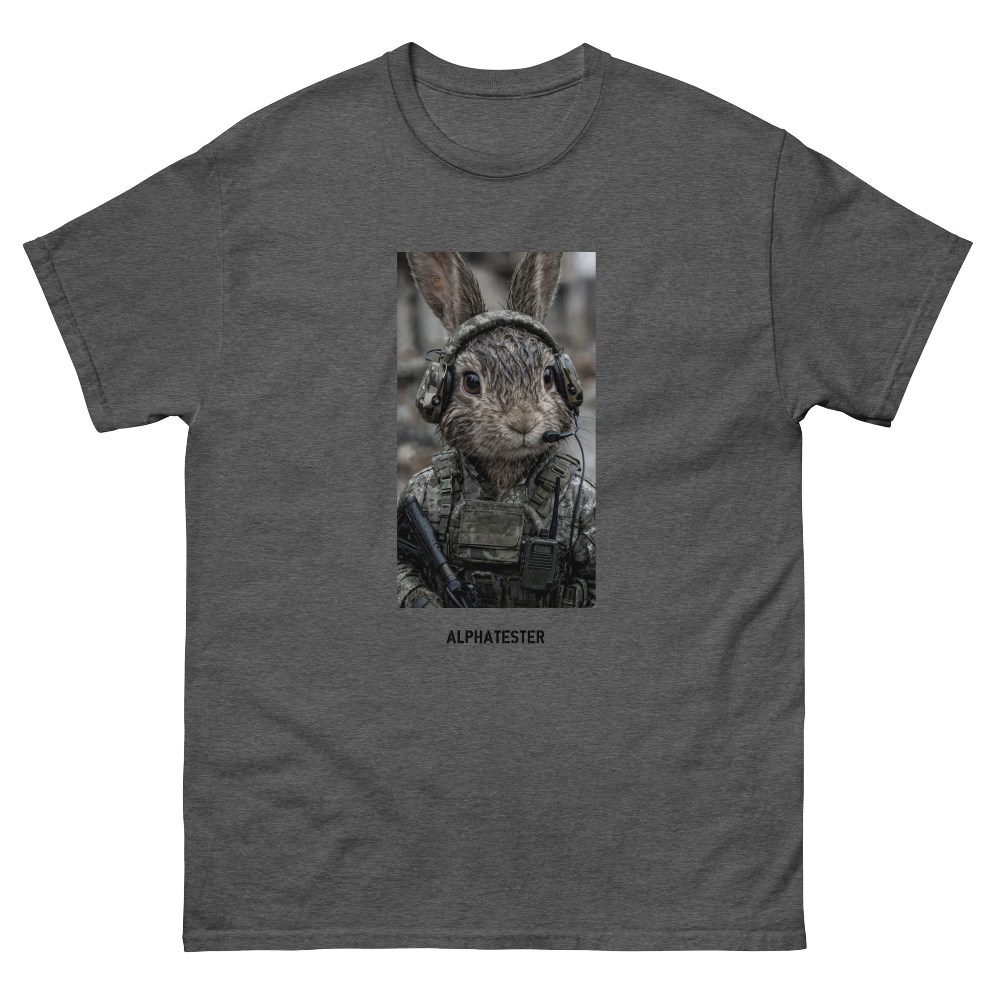 ALPHATESTER comando rabbit T-Shirt – Bild 3