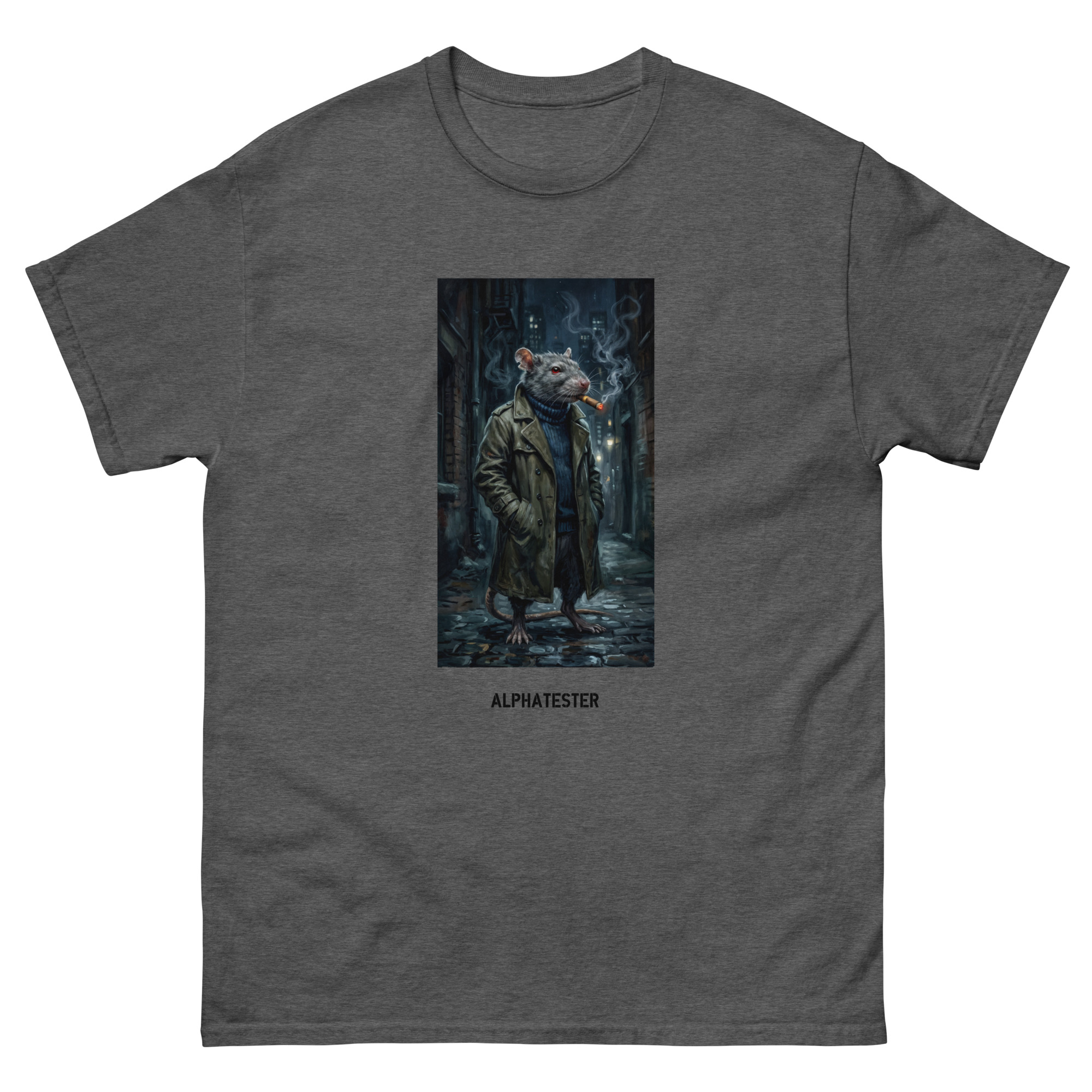 ALPHATESTER detective mouse T-Shirt – Bild 4