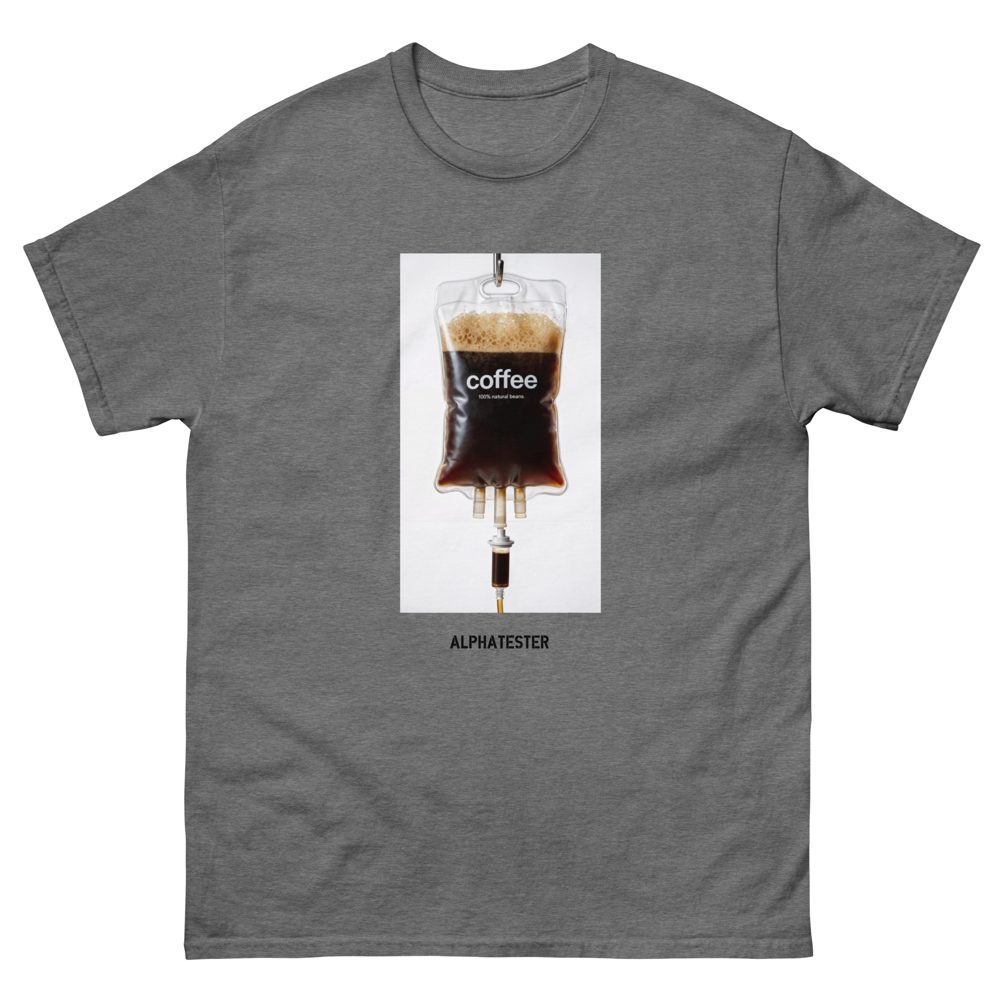 ALPHATESTER coffee drip T-Shirt – Bild 6