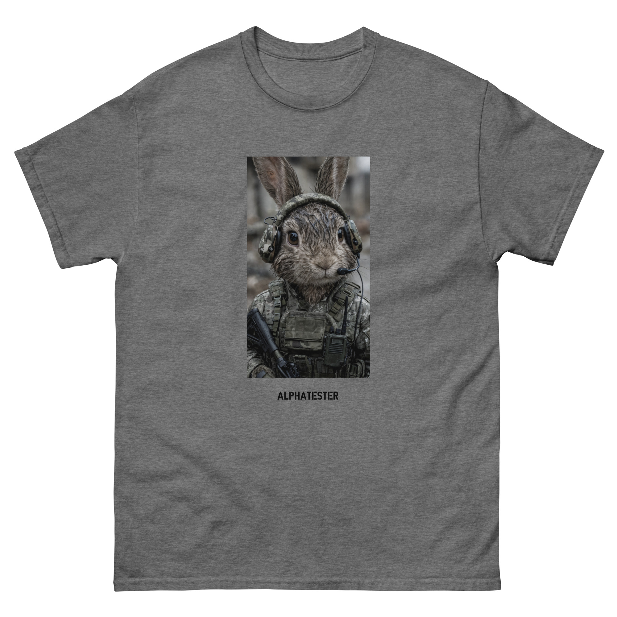ALPHATESTER comando rabbit T-Shirt – Bild 6