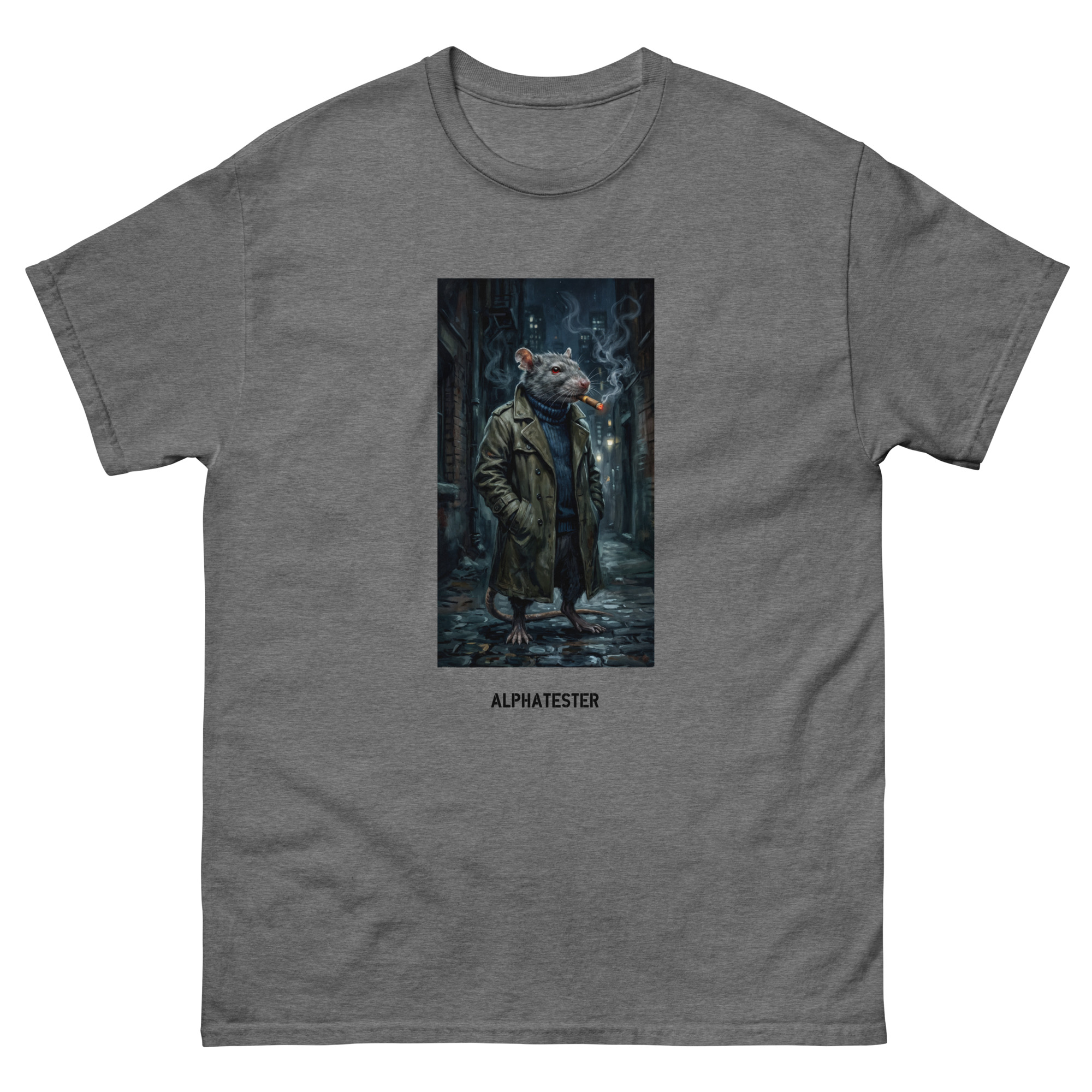 ALPHATESTER detective mouse T-Shirt – Bild 6