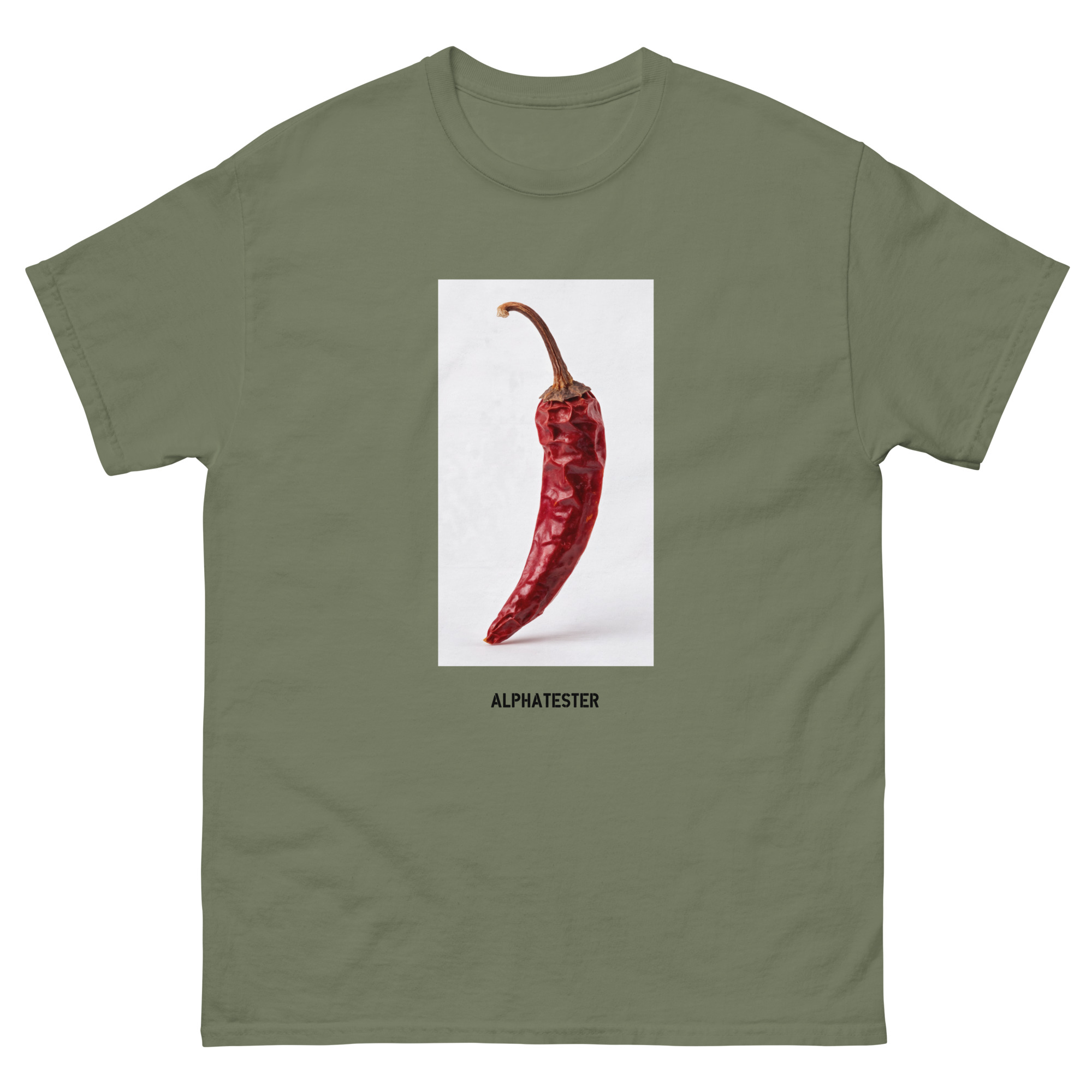 ALPHATESTER chili T-Shirt – Bild 6