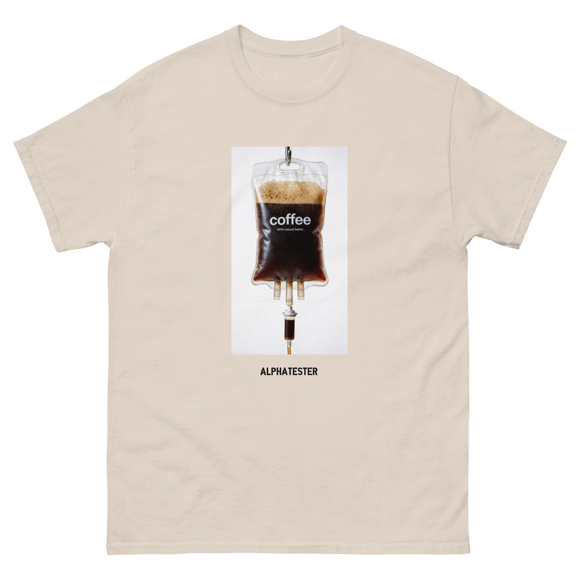 ALPHATESTER coffee drip T-Shirt – Bild 7