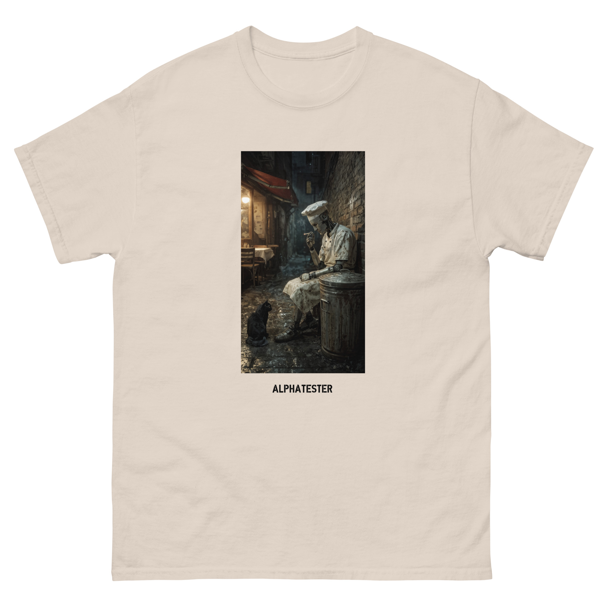 ALPHATESTER sad cook T-Shirt – Bild 8