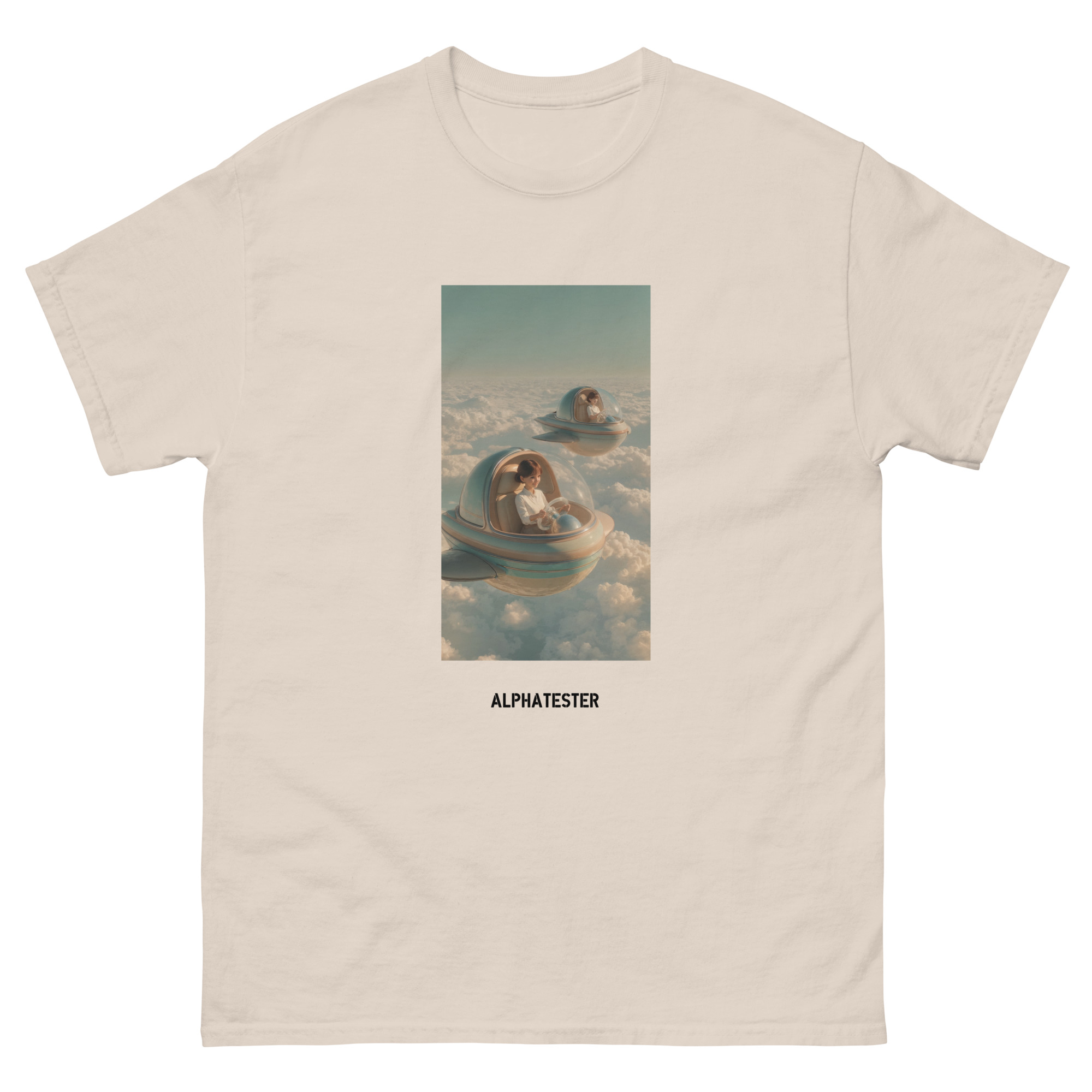 ALPHATESTER over the clouds T-Shirt – Bild 7