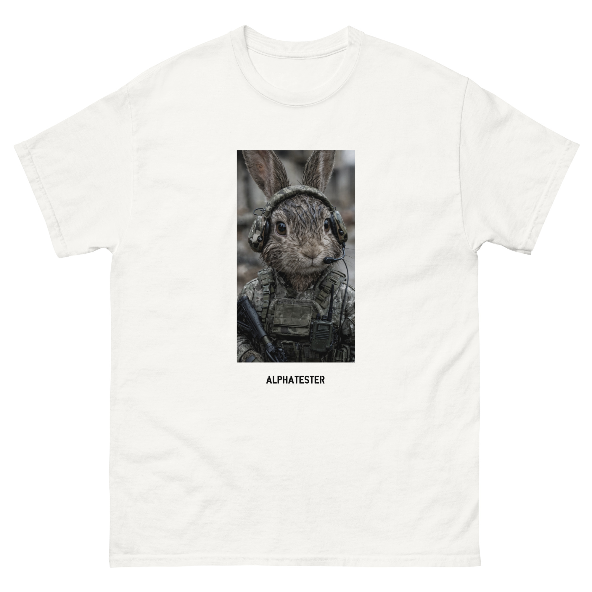 ALPHATESTER comando rabbit T-Shirt – Bild 8