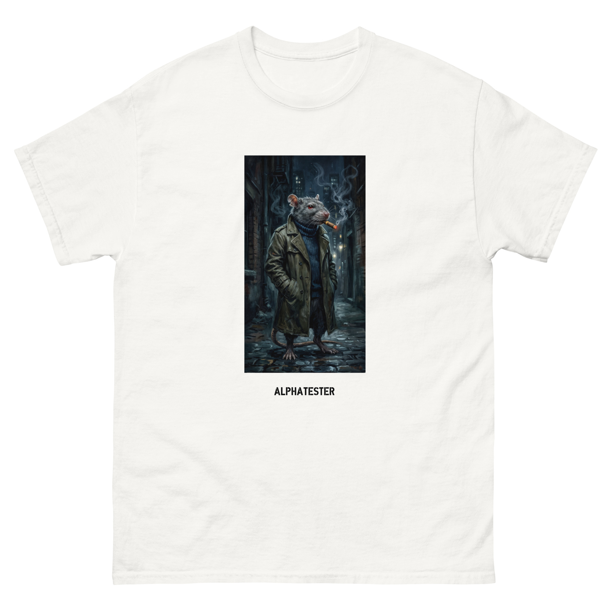 ALPHATESTER detective mouse T-Shirt – Bild 8