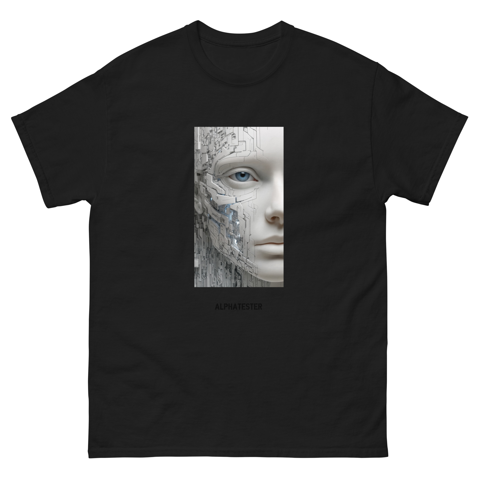 ALPHATESTER face machine T-Shirt – Bild 2