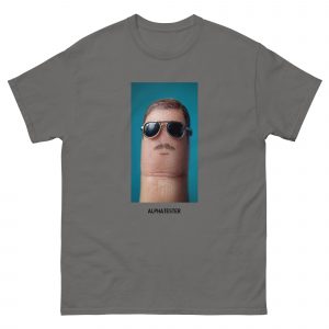 ALPHATESTER finger T-Shirt