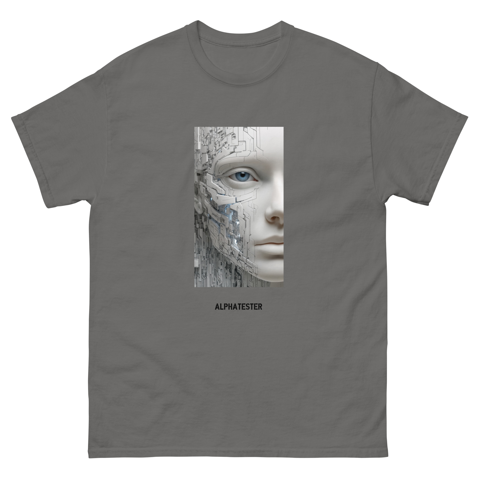 ALPHATESTER face machine T-Shirt