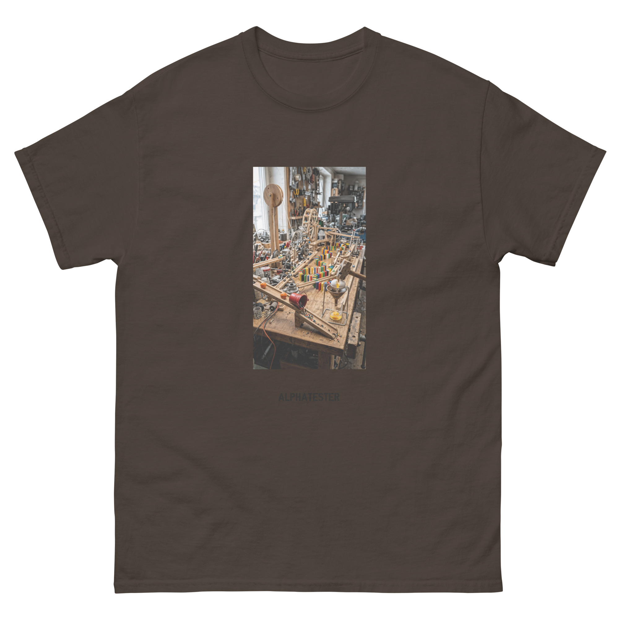 ALPHATESTER breakfast machine T-Shirt