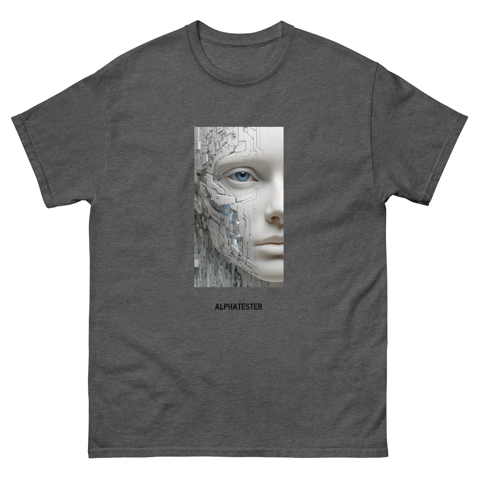 ALPHATESTER face machine T-Shirt – Bild 4
