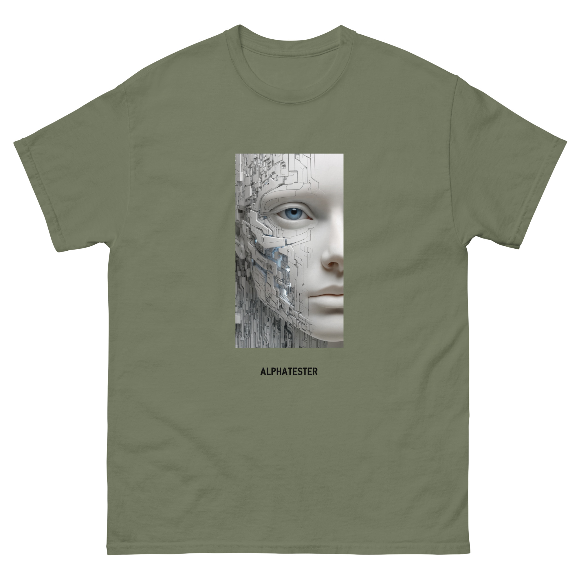 ALPHATESTER face machine T-Shirt – Bild 5