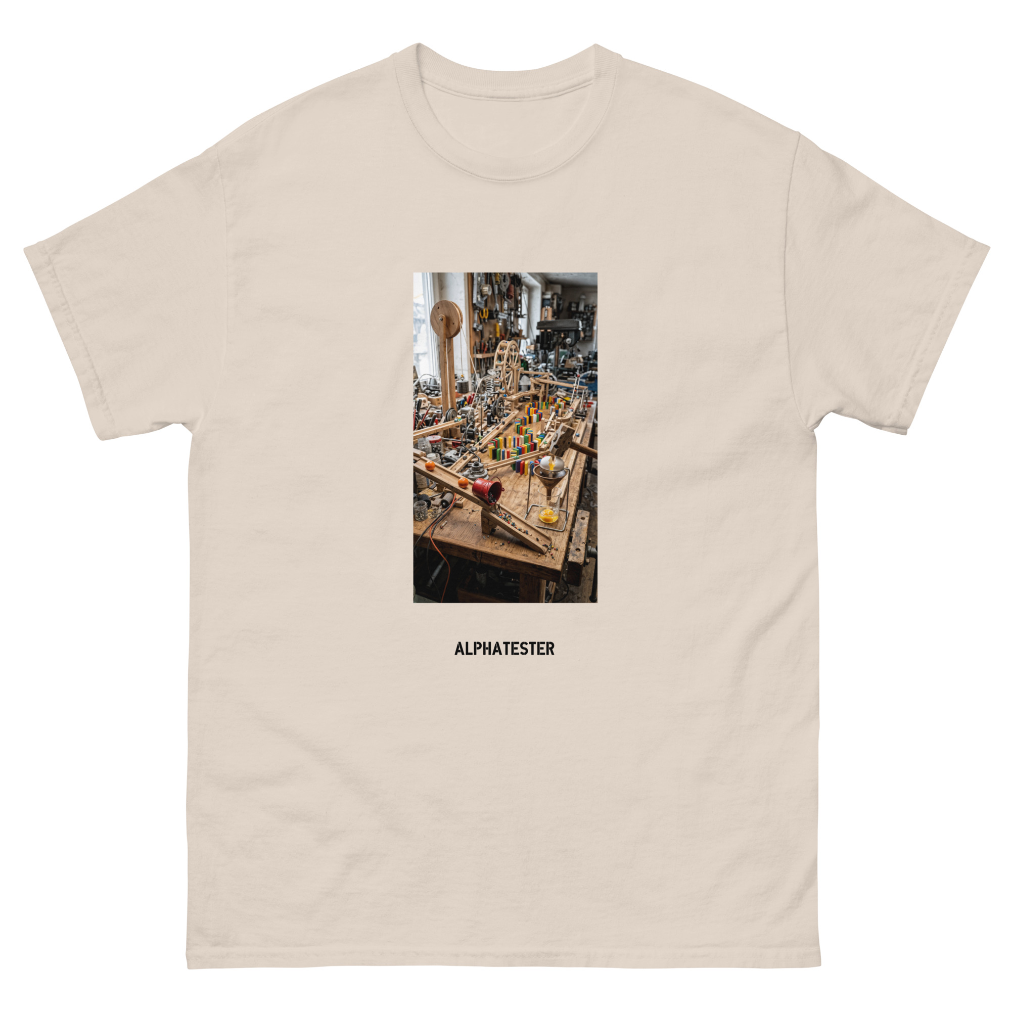 ALPHATESTER breakfast machine T-Shirt – Bild 7