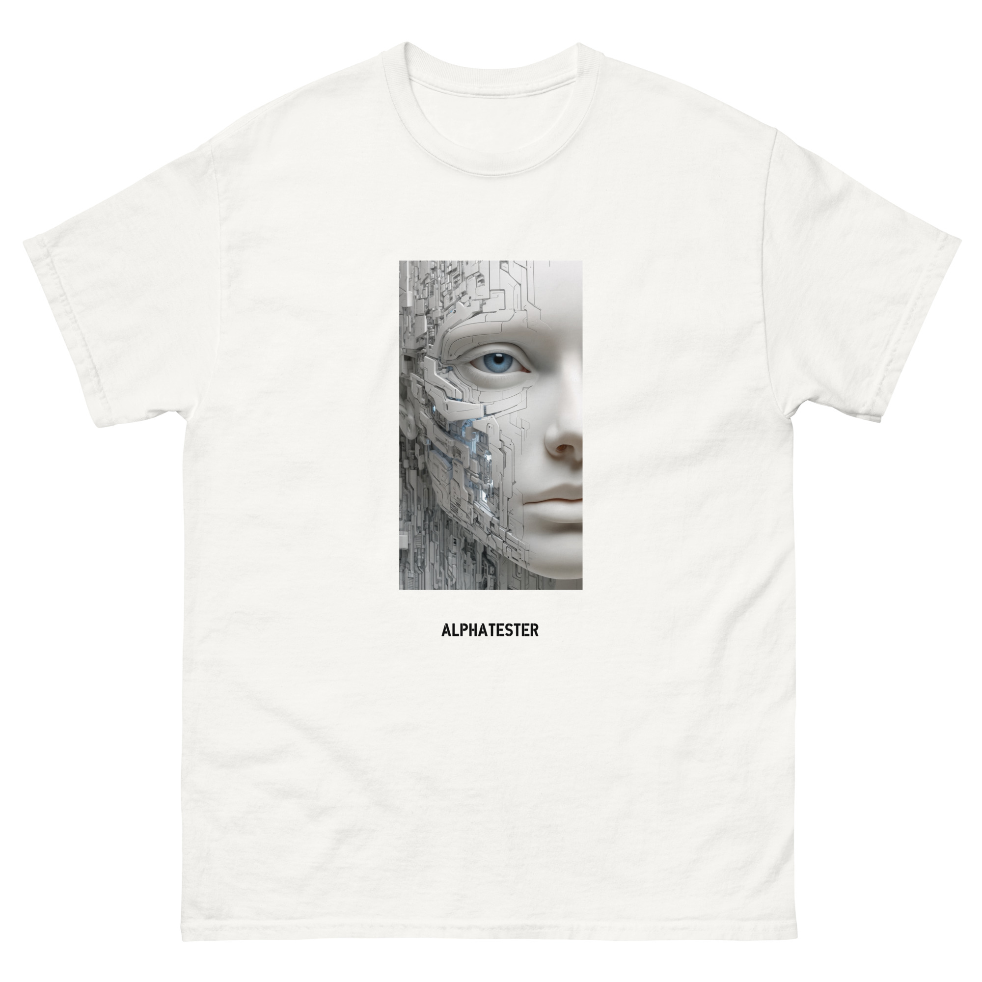 ALPHATESTER face machine T-Shirt – Bild 8