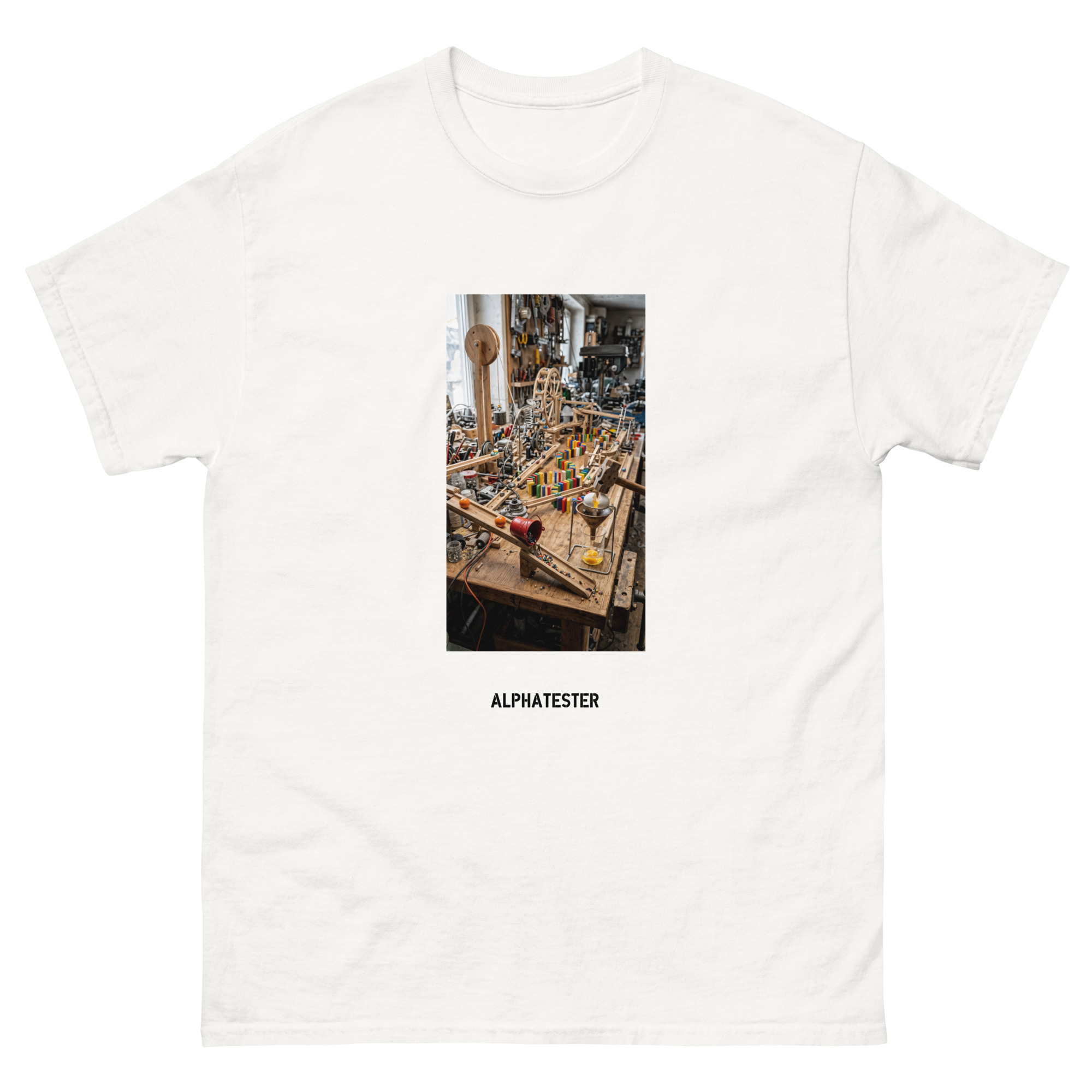ALPHATESTER breakfast machine T-Shirt – Bild 8