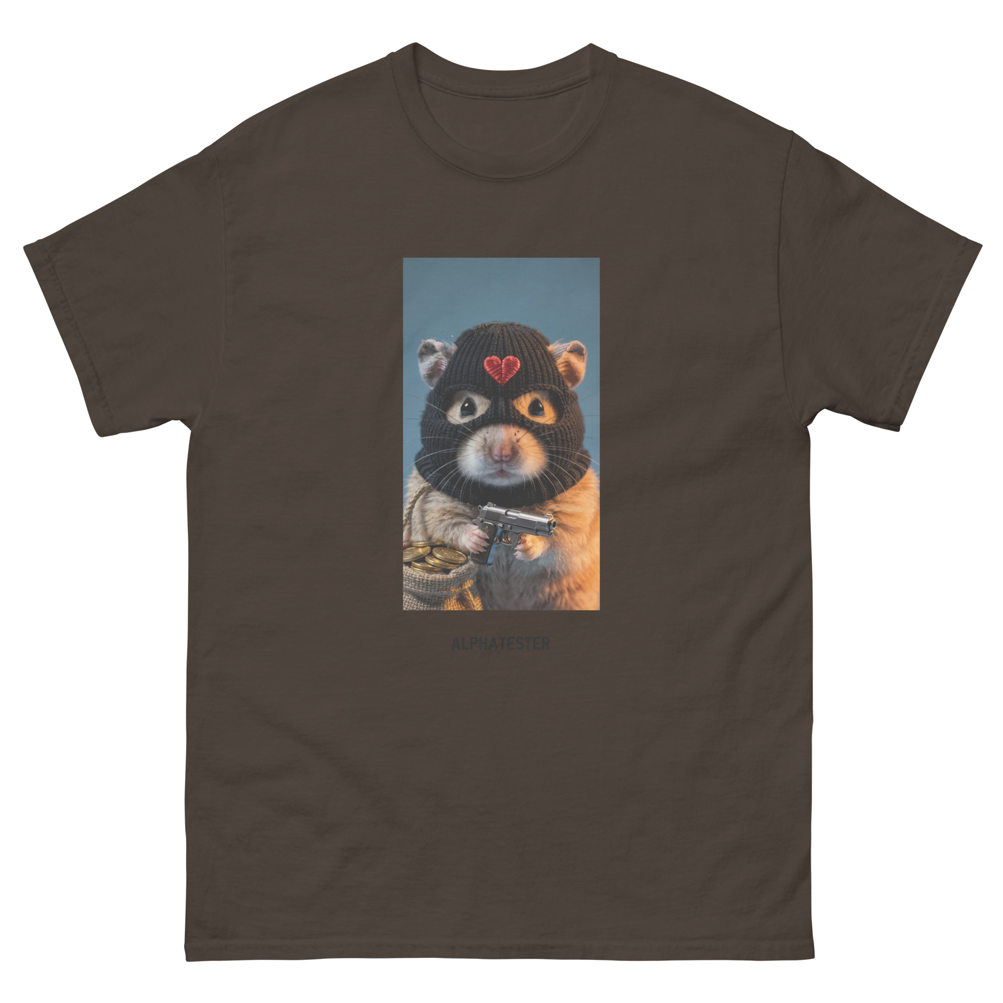 ALPHATESTER cute robber T-Shirt – Bild 2