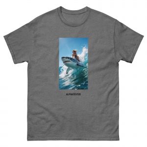 ALPHATESTER shark ride T-Shirt