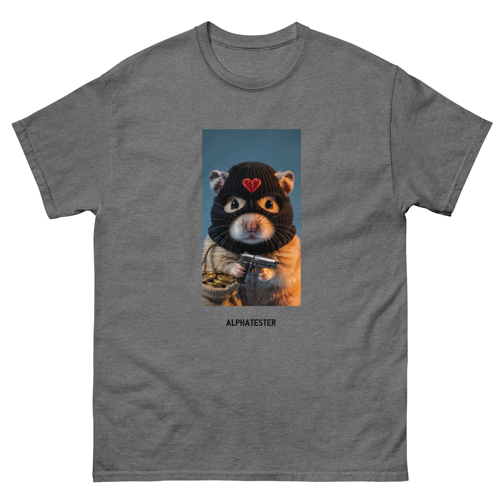 ALPHATESTER cute robber T-Shirt – Bild 6