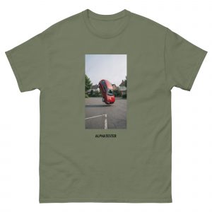 ALPHATESTER bouncing car T-Shirt