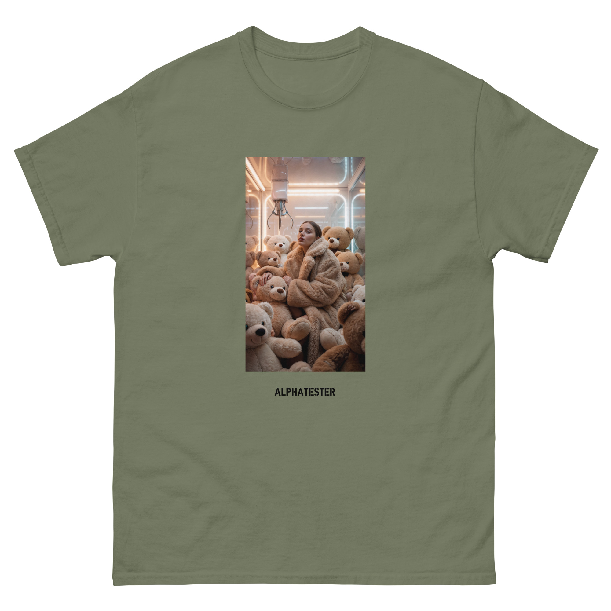ALPHATESTER teddy picker T-Shirt – Bild 5