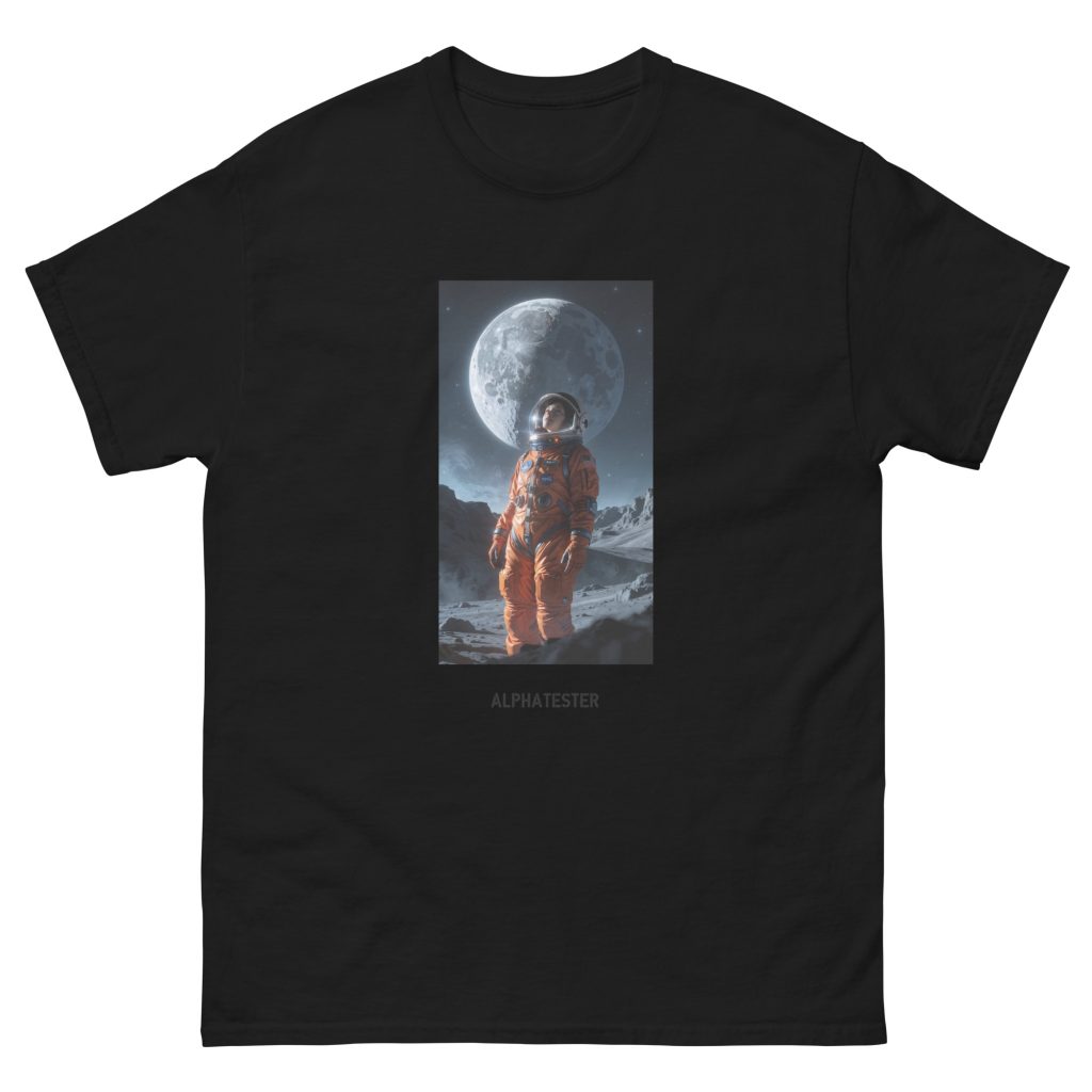 ALPHATESTER moon T-Shirt