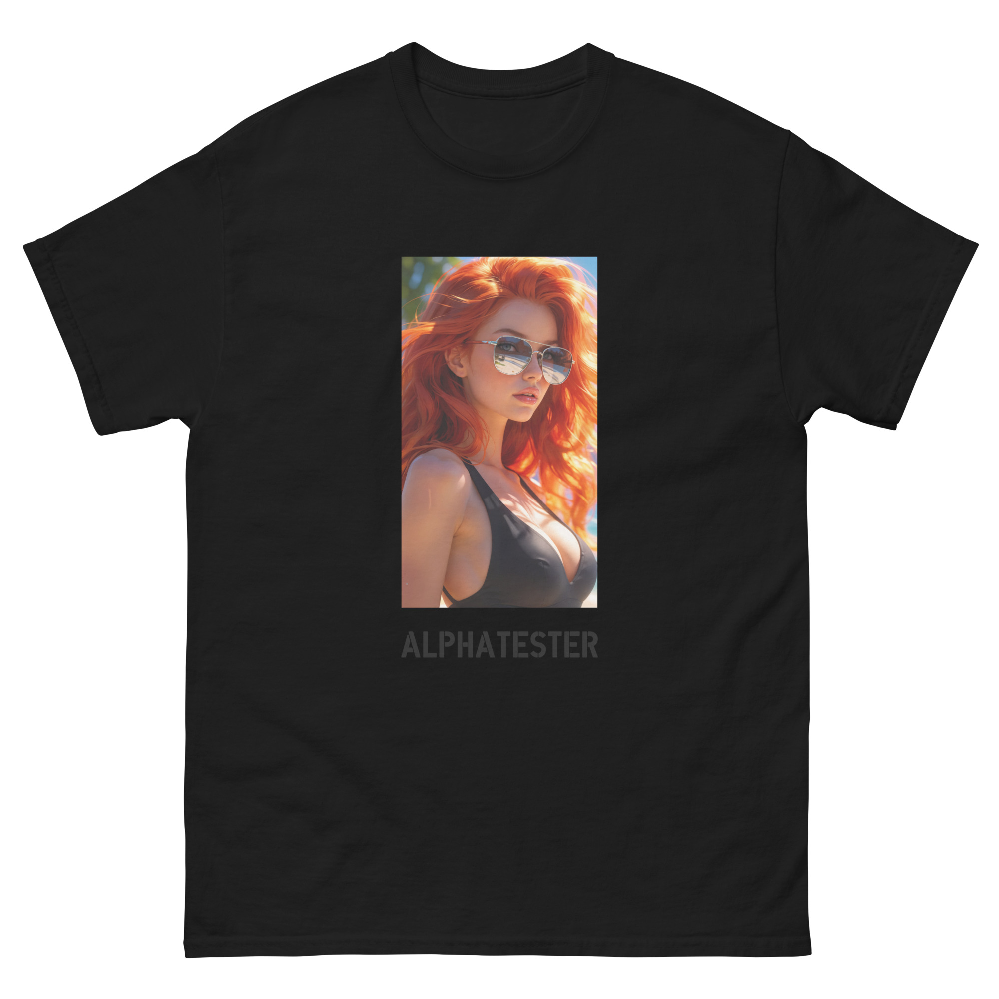 ALPHATESTER sunglasses T-Shirt – Bild 2
