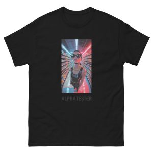 ALPHATESTER gold chain T-Shirt