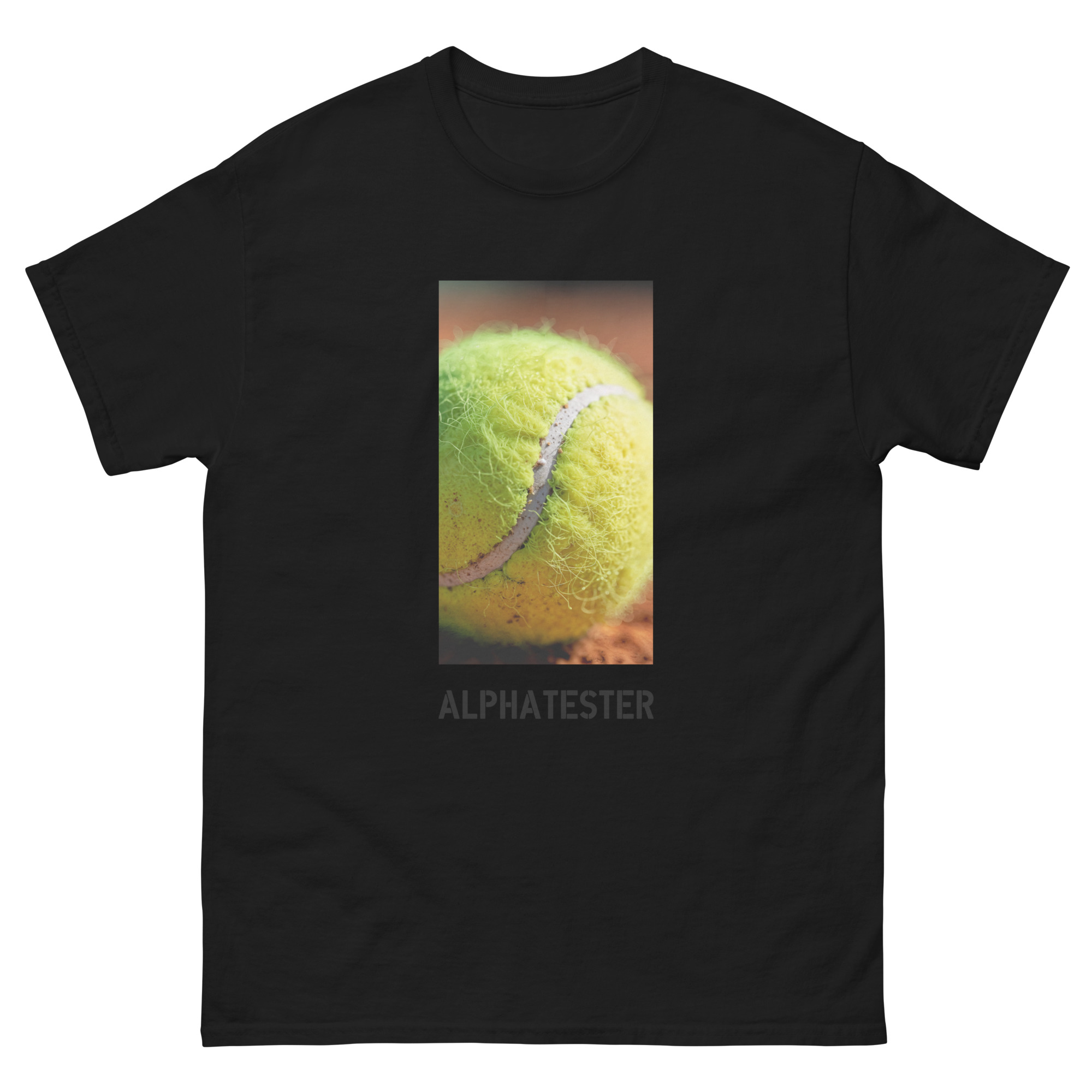 ALPHATESTER tennis ball T-Shirt – Bild 2
