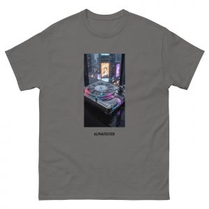 ALPHATESTER schallplattenspieler T-Shirt