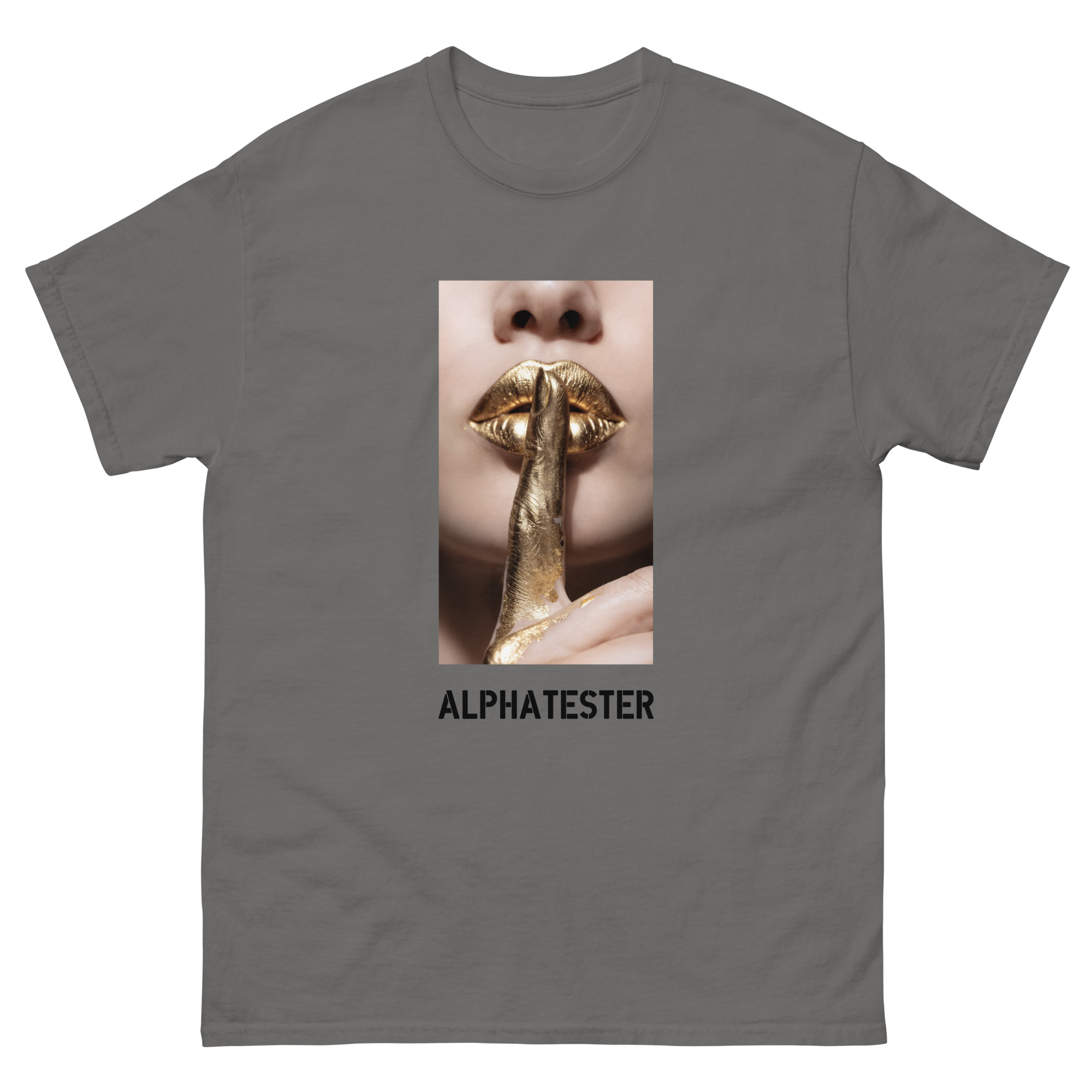 ALPHATESTER silence is golden T-Shirt – Bild 5