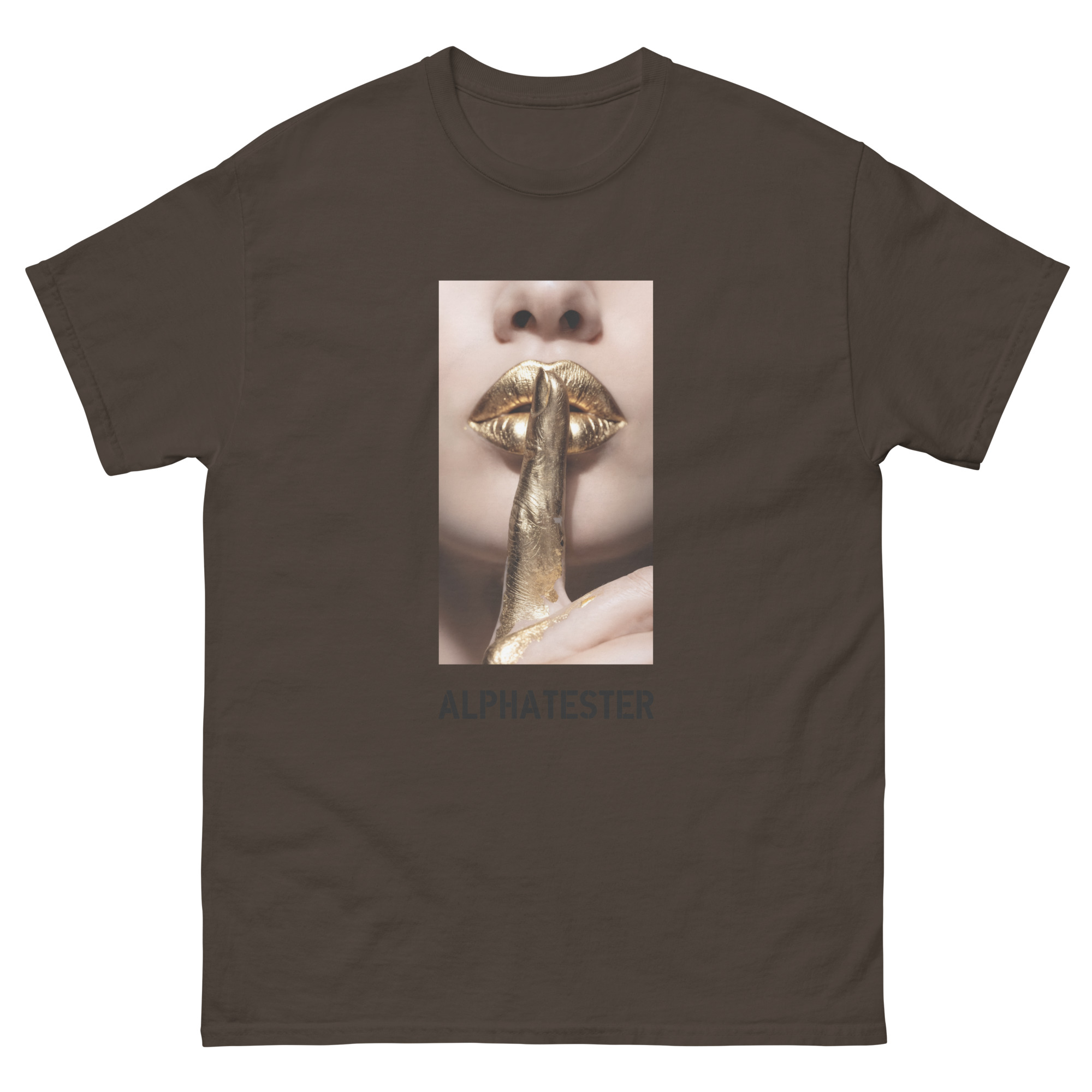 ALPHATESTER silence is golden T-Shirt – Bild 3