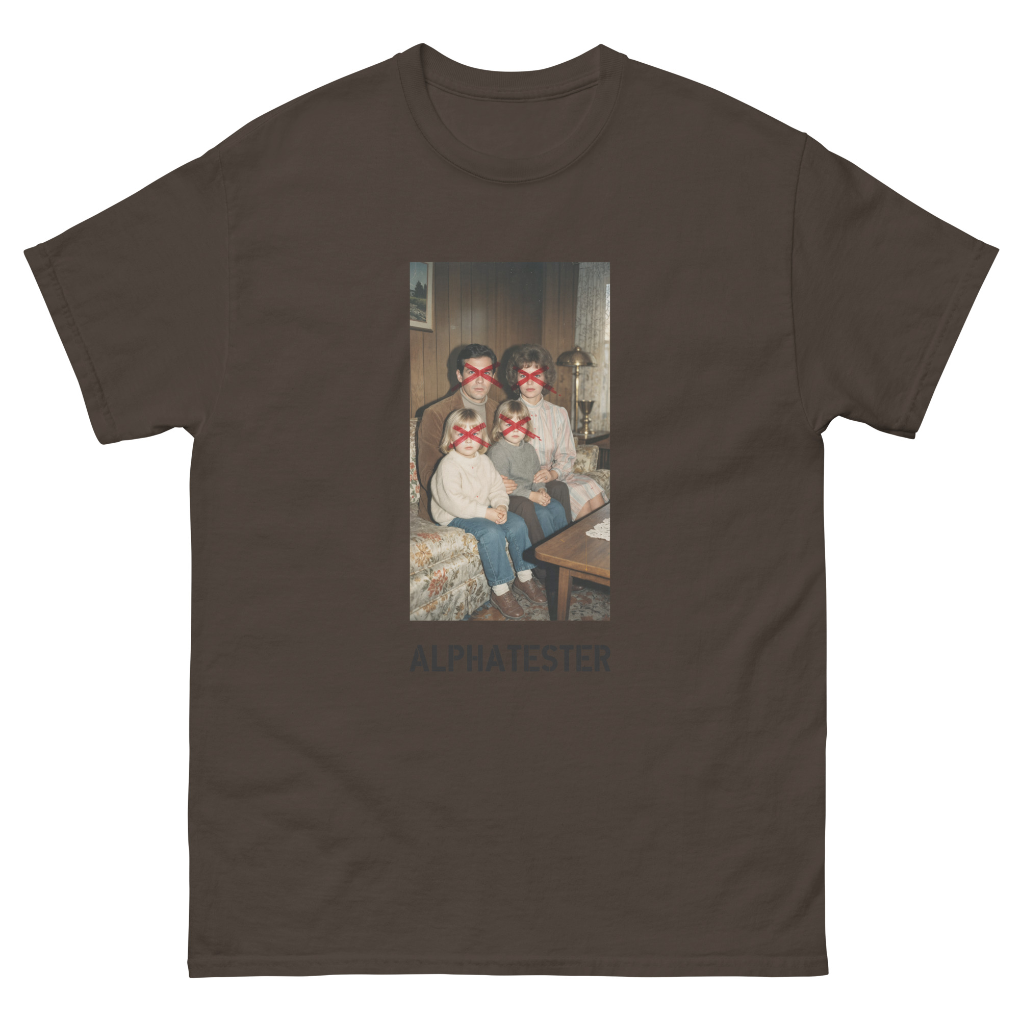ALPHATESTER crossed out T-Shirt