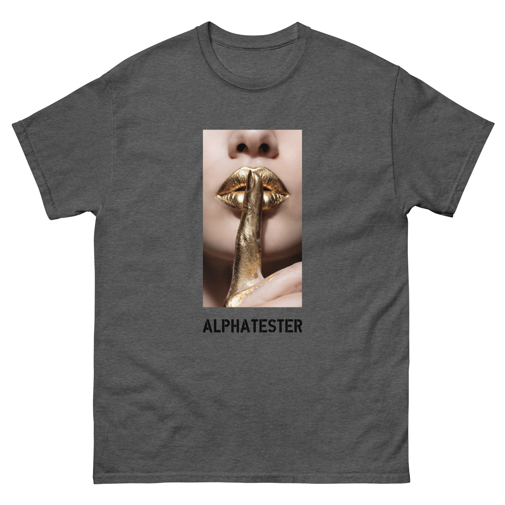 ALPHATESTER silence is golden T-Shirt – Bild 4