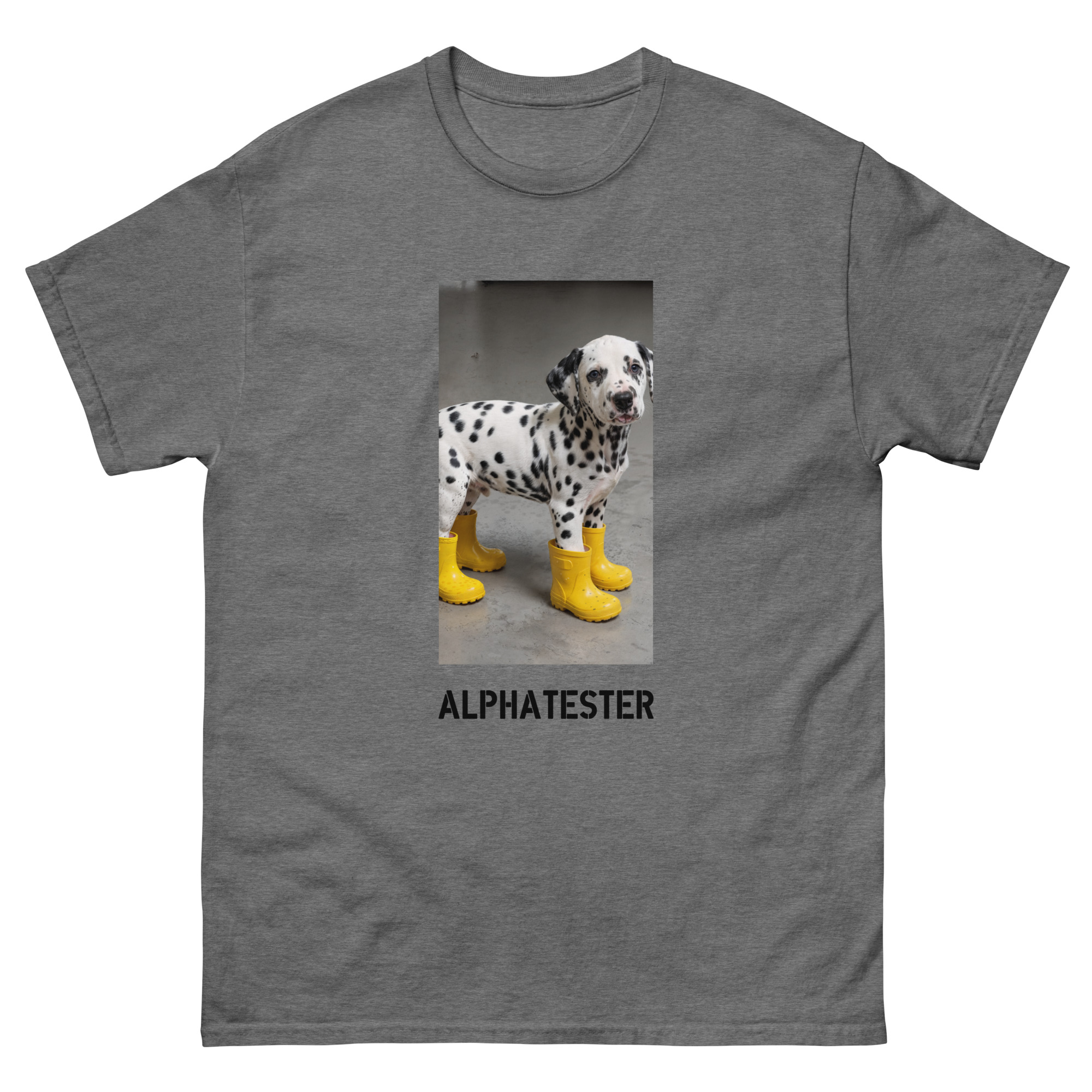 ALPHATESTER yellow boots T-Shirt – Bild 6