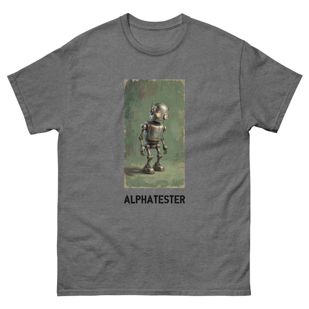 ALPHATESTER jade construct T-Shirt