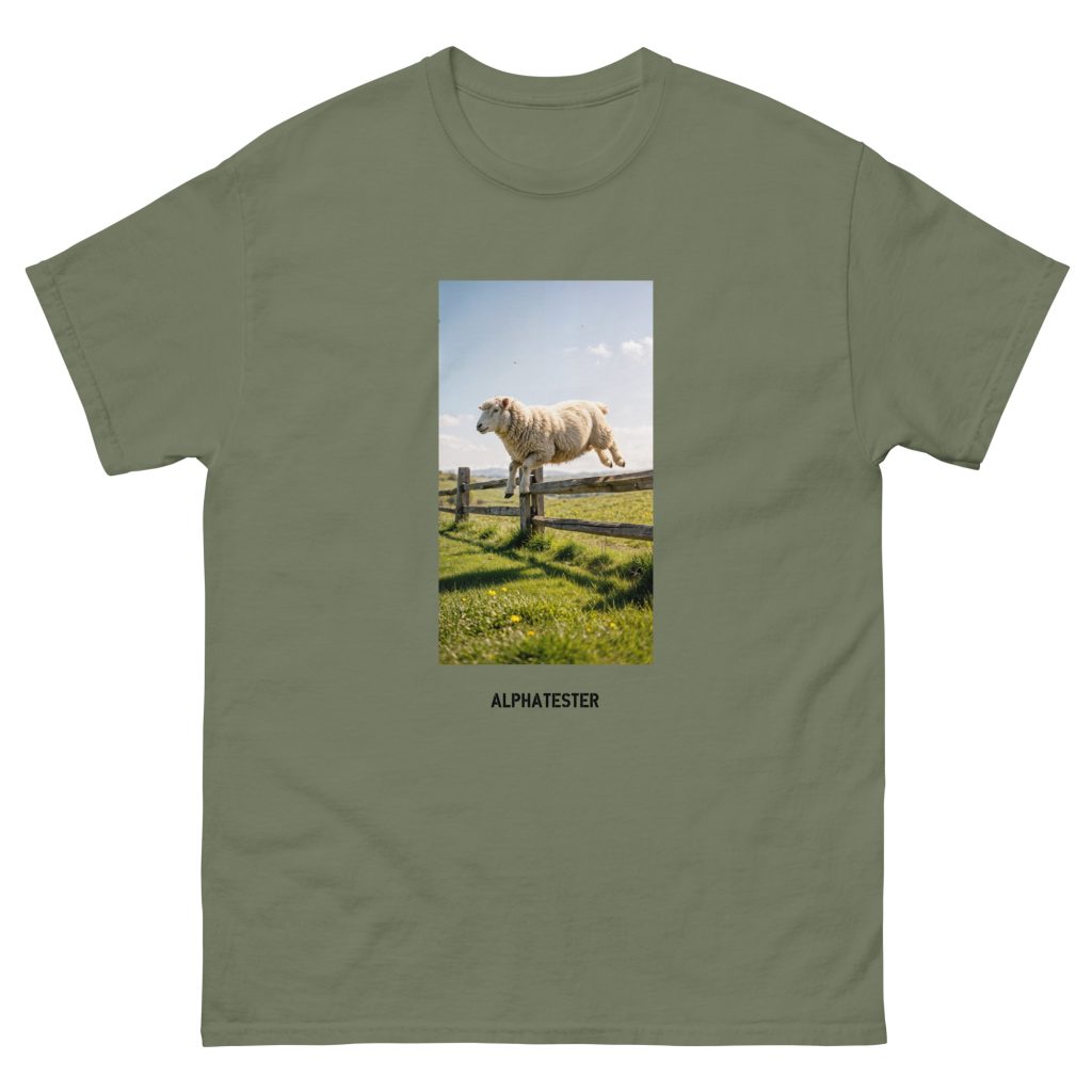 ALPHATESTER sheep T-Shirt