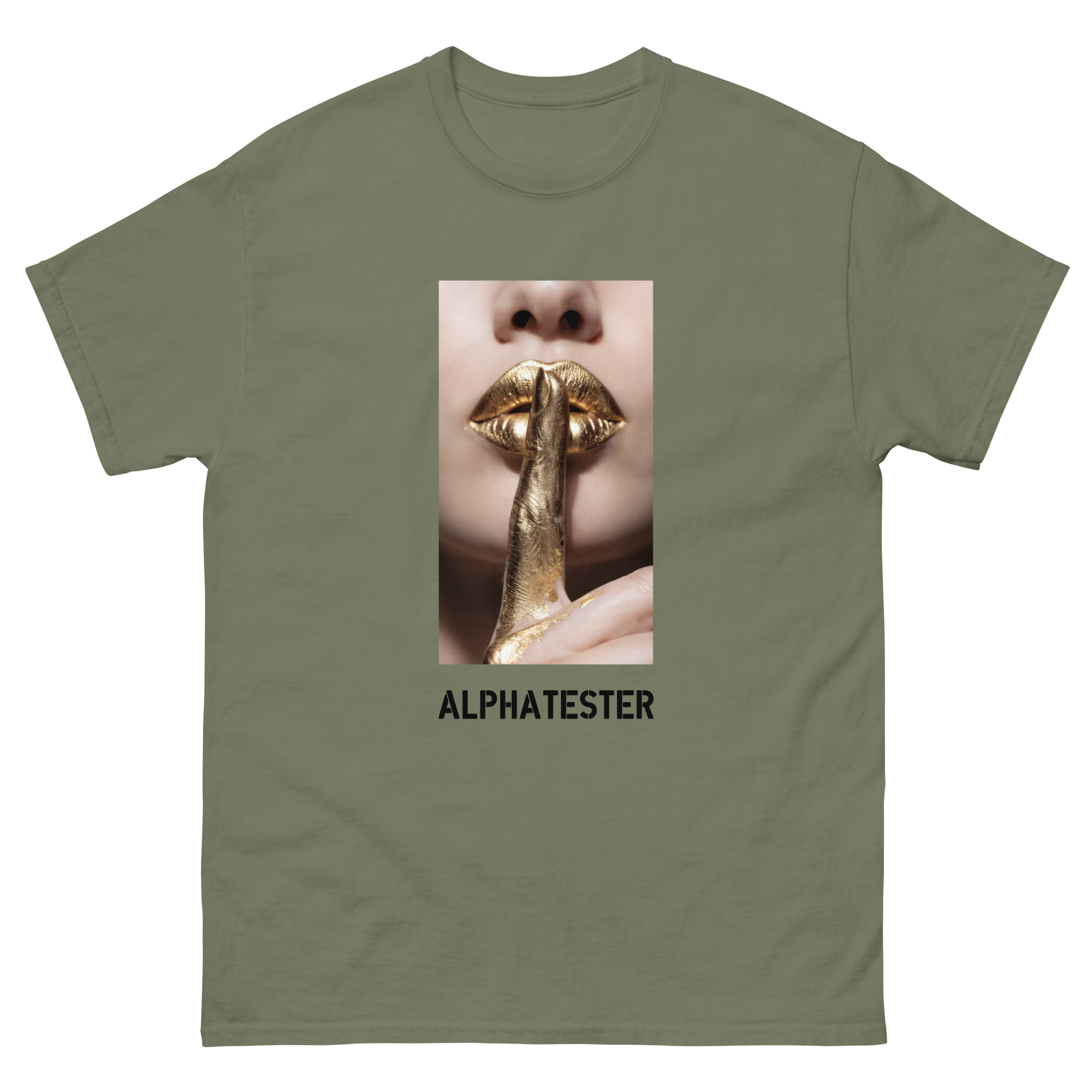 ALPHATESTER silence is golden T-Shirt – Bild 6