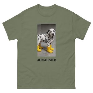 ALPHATESTER yellow boots T-Shirt