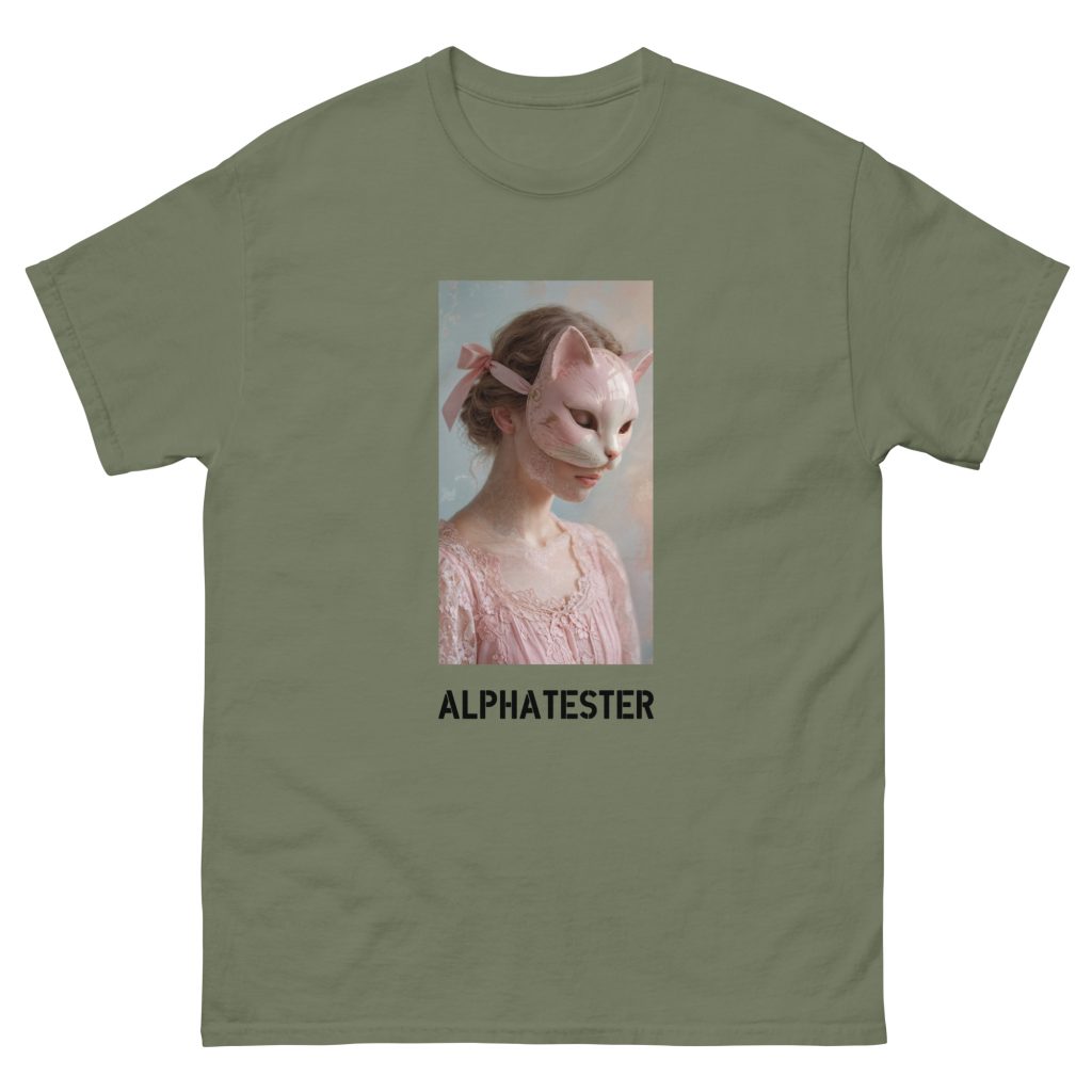 ALPHATESTER rose masquerade T-Shirt