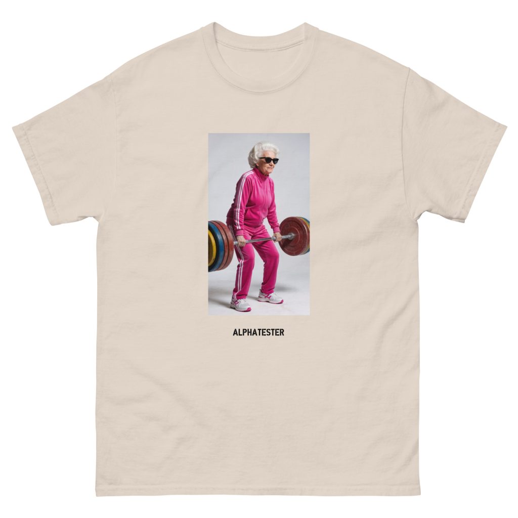 ALPHATESTER pump it T-Shirt